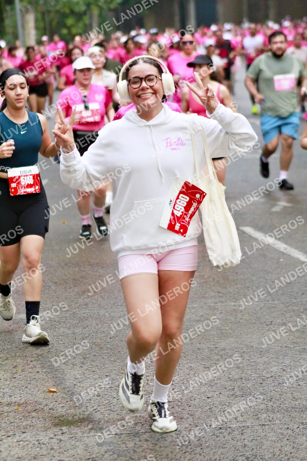Foto del BARBIE RUN GUADALAJARA en Paseo Andares, Blvd. Puerta de Hierro 4965, Zapopan a las 07:05 · Ruta