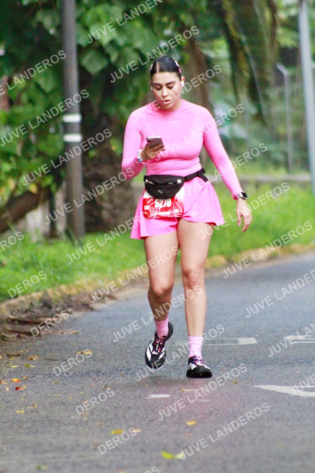 Foto del BARBIE RUN GUADALAJARA en Paseo Andares, Blvd. Puerta de Hierro 4965, Zapopan a las 07:15 · Ruta