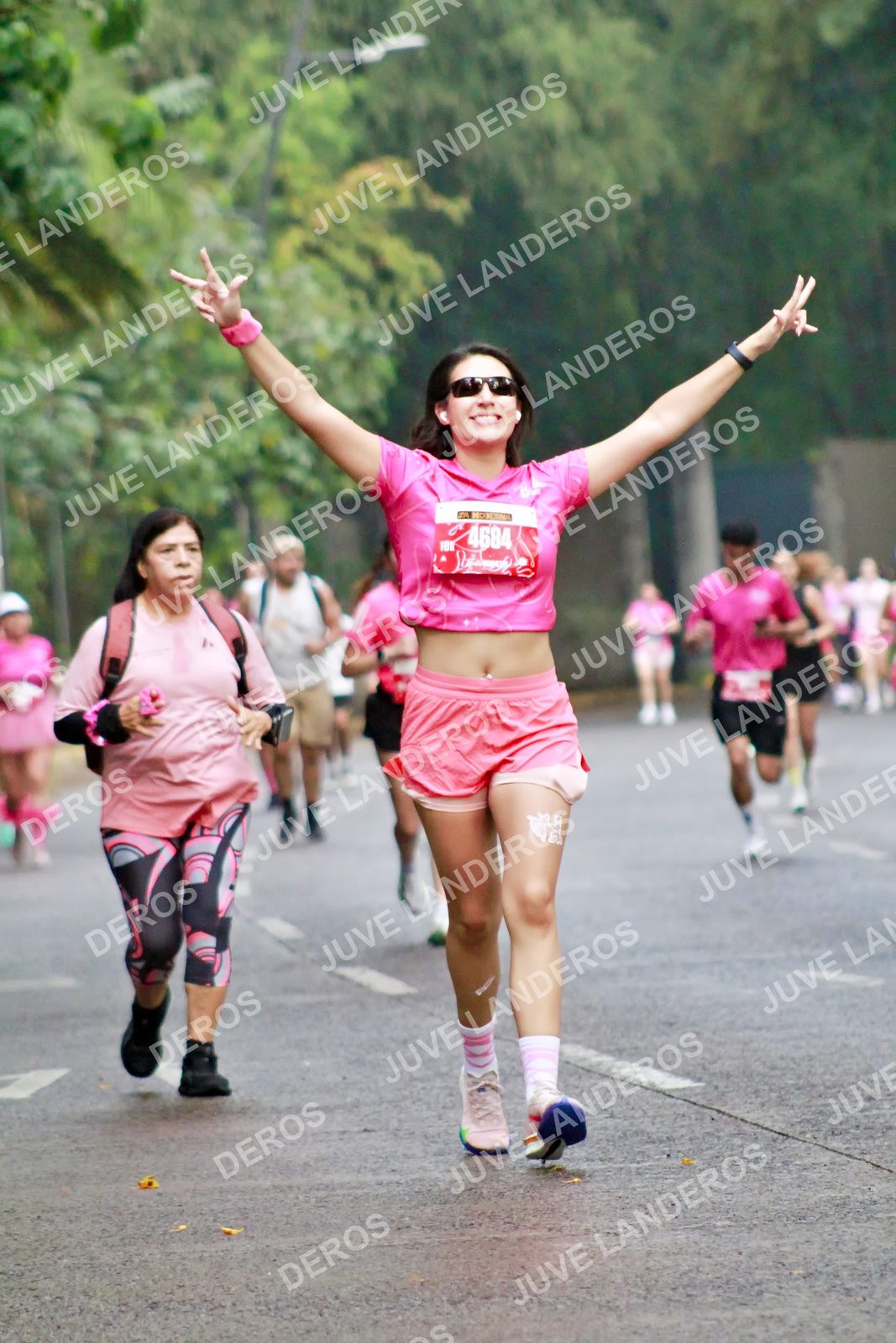 Foto del BARBIE RUN GUADALAJARA en Paseo Andares, Blvd. Puerta de Hierro 4965, Zapopan a las 07:08 · Ruta