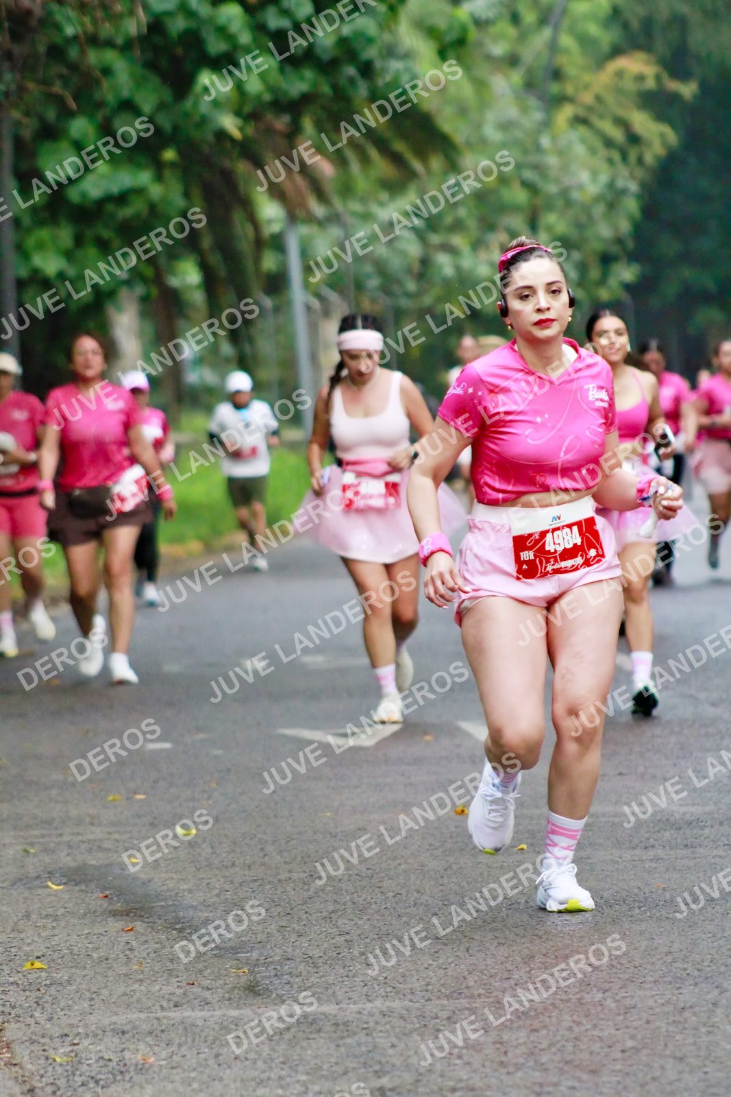 Foto del BARBIE RUN GUADALAJARA en Paseo Andares, Blvd. Puerta de Hierro 4965, Zapopan a las 07:08 · Ruta