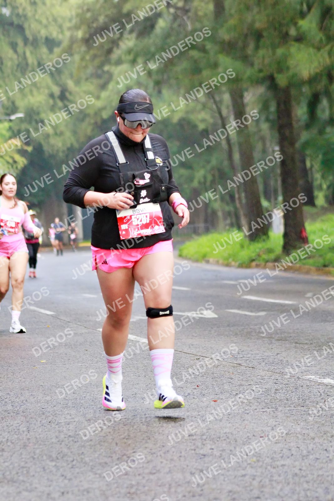 Foto del BARBIE RUN GUADALAJARA en Paseo Andares, Blvd. Puerta de Hierro 4965, Zapopan a las 07:12 · Ruta