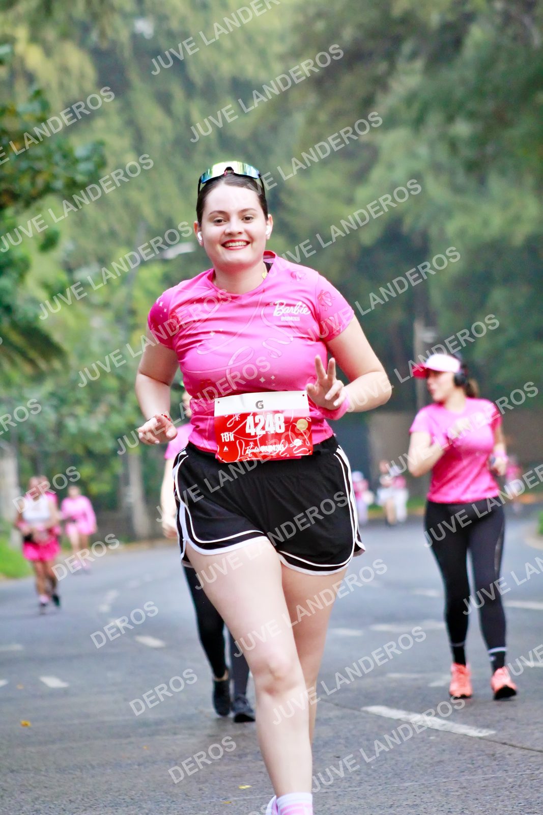 Foto del BARBIE RUN GUADALAJARA en Paseo Andares, Blvd. Puerta de Hierro 4965, Zapopan a las 07:14 · Ruta