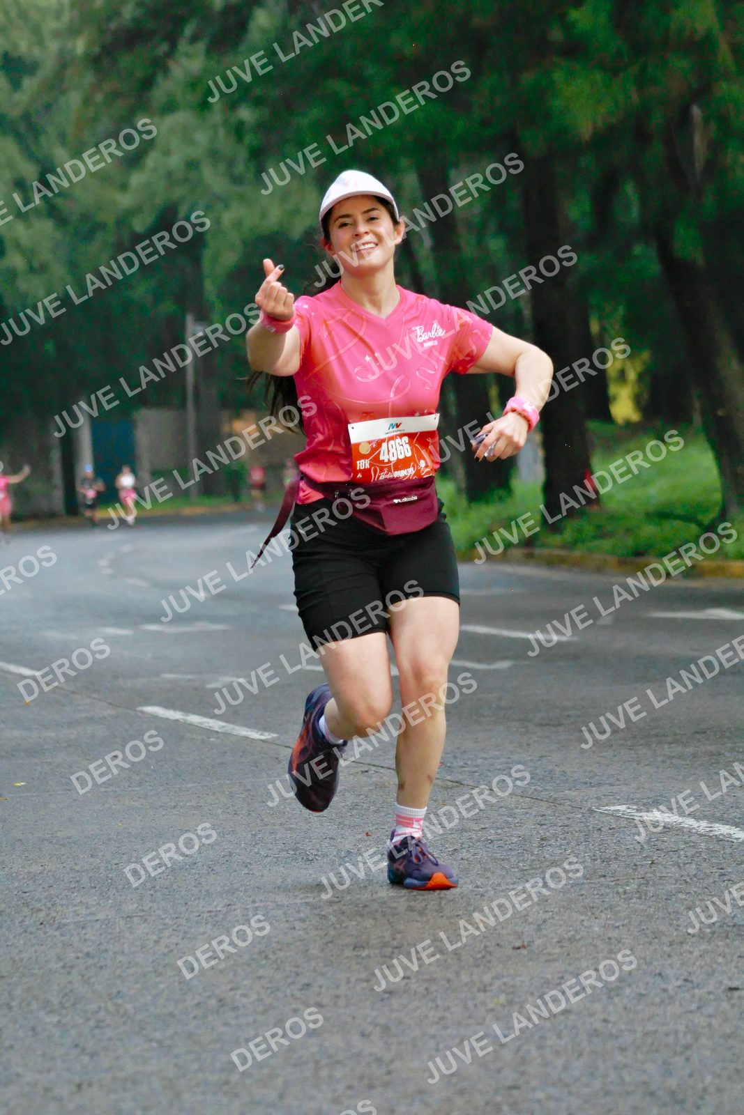 Foto del BARBIE RUN GUADALAJARA en Paseo Andares, Blvd. Puerta de Hierro 4965, Zapopan a las 07:19 · Ruta
