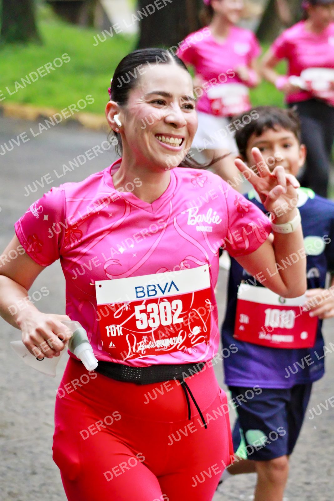 Foto del BARBIE RUN GUADALAJARA en Paseo Andares, Blvd. Puerta de Hierro 4965, Zapopan a las 07:07 · Ruta