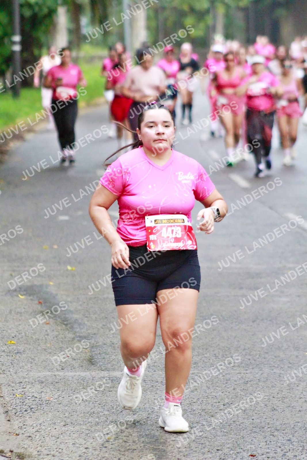 Foto del BARBIE RUN GUADALAJARA en Paseo Andares, Blvd. Puerta de Hierro 4965, Zapopan a las 07:07 · Ruta