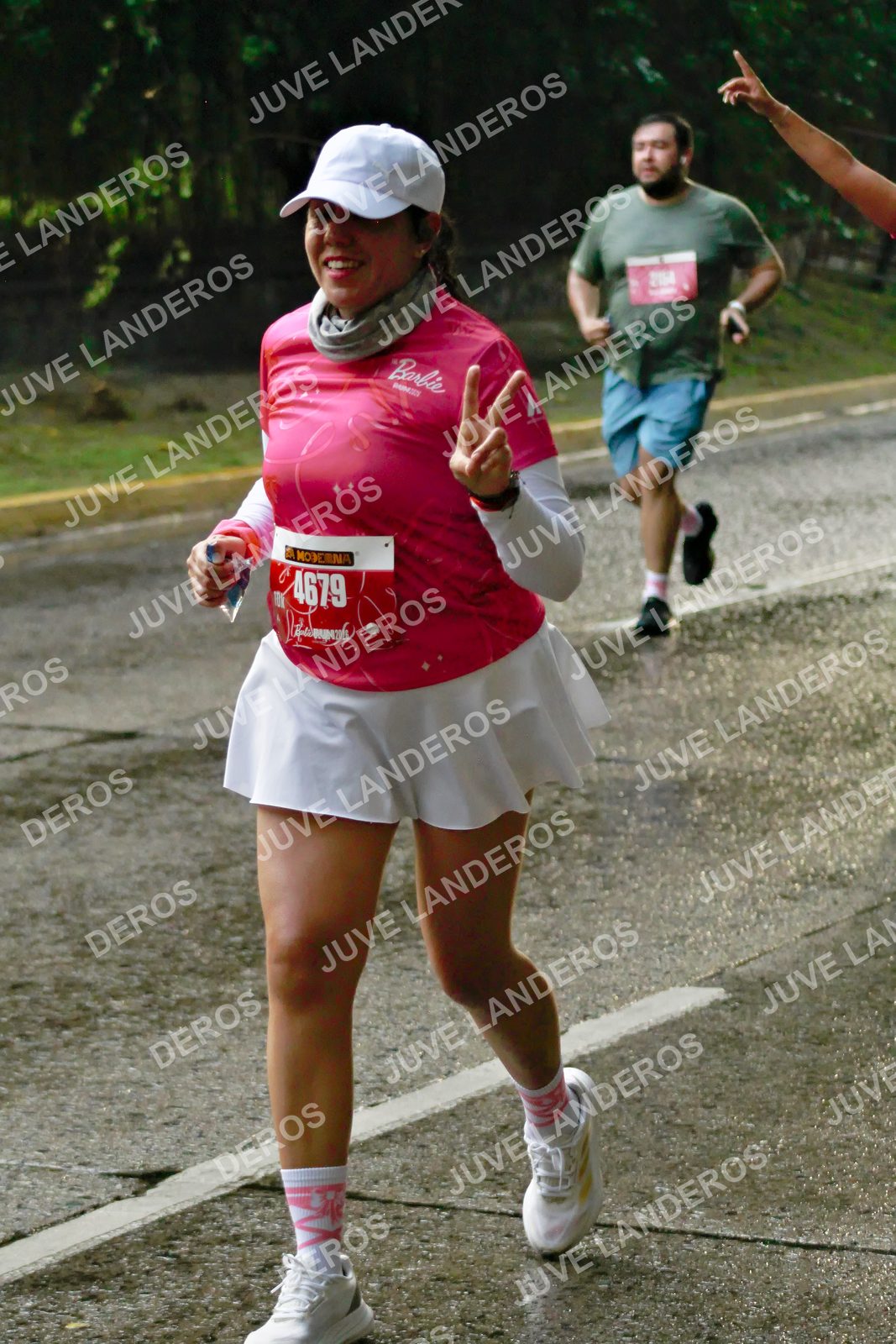 Foto del BARBIE RUN GUADALAJARA en Paseo Andares, Blvd. Puerta de Hierro 4965, Zapopan a las 07:39 · Ruta · dorsal 4679