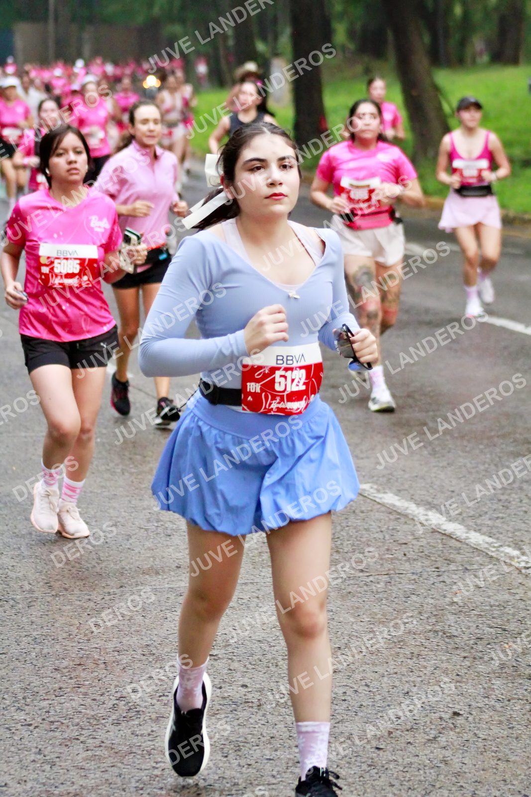 Foto del BARBIE RUN GUADALAJARA en Paseo Andares, Blvd. Puerta de Hierro 4965, Zapopan a las 07:06 · Ruta