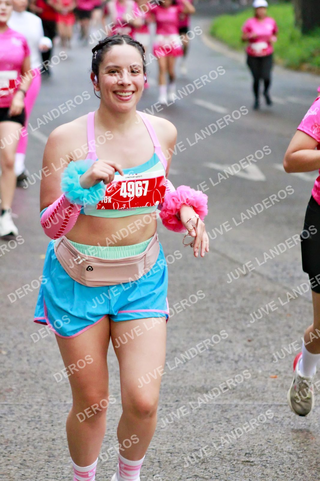 Foto del BARBIE RUN GUADALAJARA en Paseo Andares, Blvd. Puerta de Hierro 4965, Zapopan a las 07:06 · Ruta