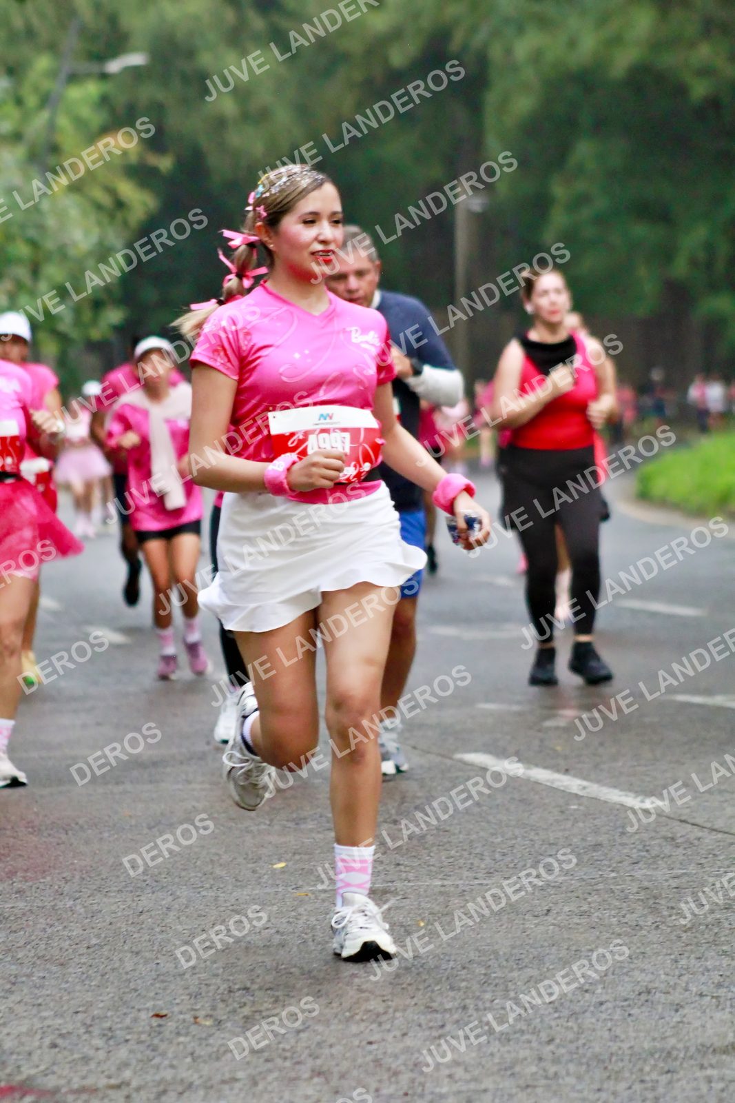 Foto del BARBIE RUN GUADALAJARA en Paseo Andares, Blvd. Puerta de Hierro 4965, Zapopan a las 07:06 · Ruta