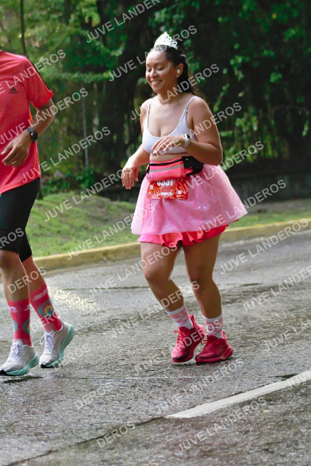 Foto del BARBIE RUN GUADALAJARA en Paseo Andares, Blvd. Puerta de Hierro 4965, Zapopan a las 07:43 · Ruta