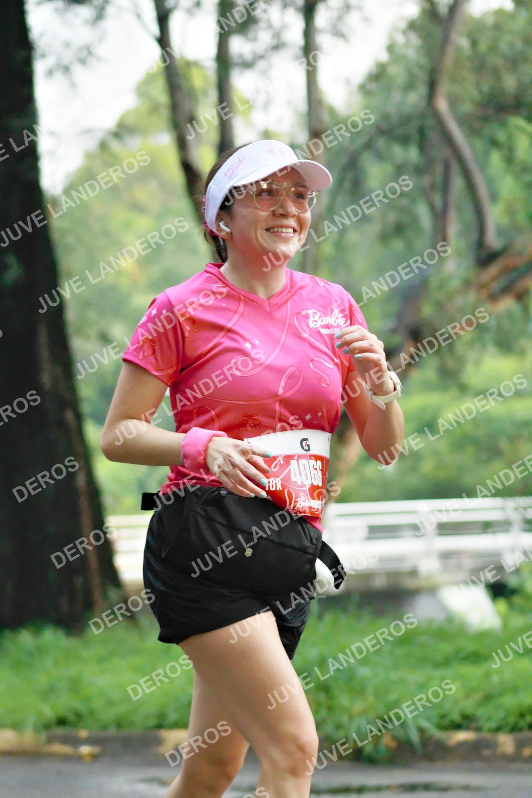 Foto del BARBIE RUN GUADALAJARA en Paseo Andares, Blvd. Puerta de Hierro 4965, Zapopan a las 07:21 · Ruta · dorsal 4066
