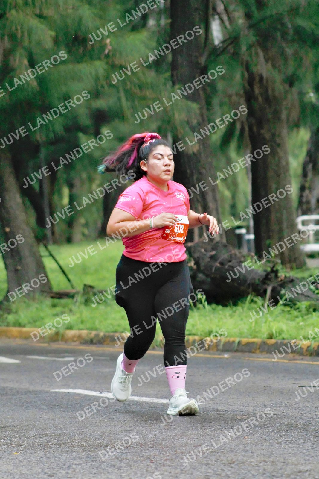 Foto del BARBIE RUN GUADALAJARA en Paseo Andares, Blvd. Puerta de Hierro 4965, Zapopan a las 07:23 · Ruta