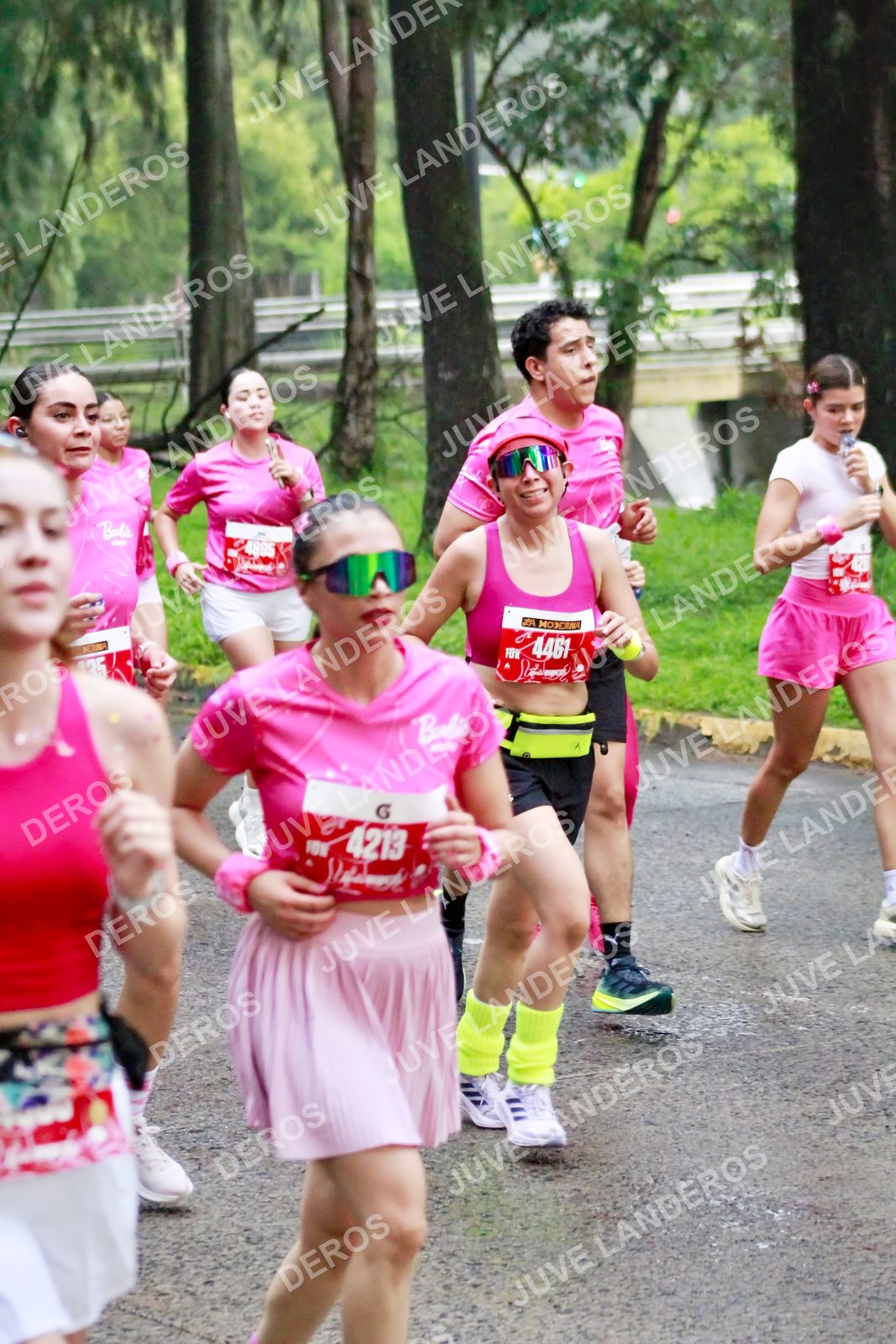 Foto del BARBIE RUN GUADALAJARA en Paseo Andares, Blvd. Puerta de Hierro 4965, Zapopan a las 07:04 · Ruta