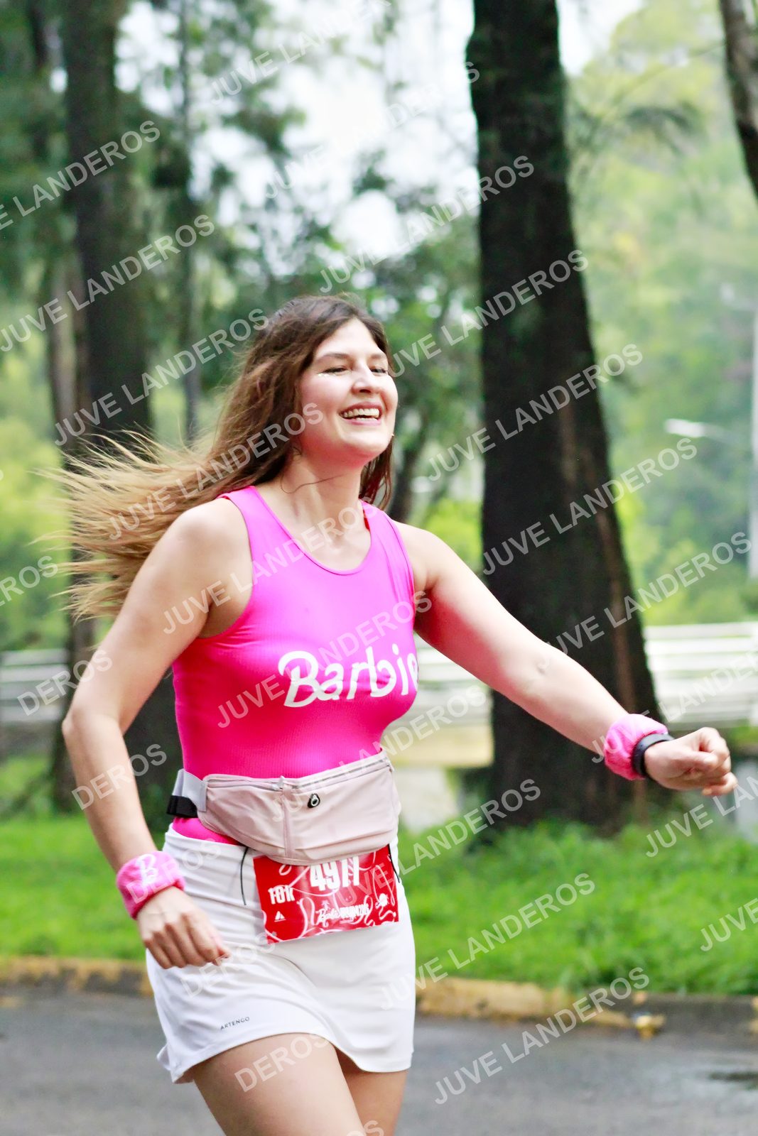 Foto del BARBIE RUN GUADALAJARA en Paseo Andares, Blvd. Puerta de Hierro 4965, Zapopan a las 07:08 · Ruta