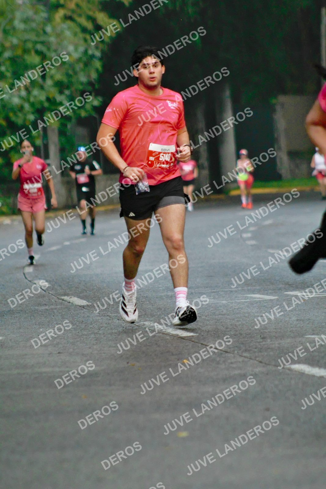 Foto del BARBIE RUN GUADALAJARA en Paseo Andares, Blvd. Puerta de Hierro 4965, Zapopan a las 07:19 · Ruta