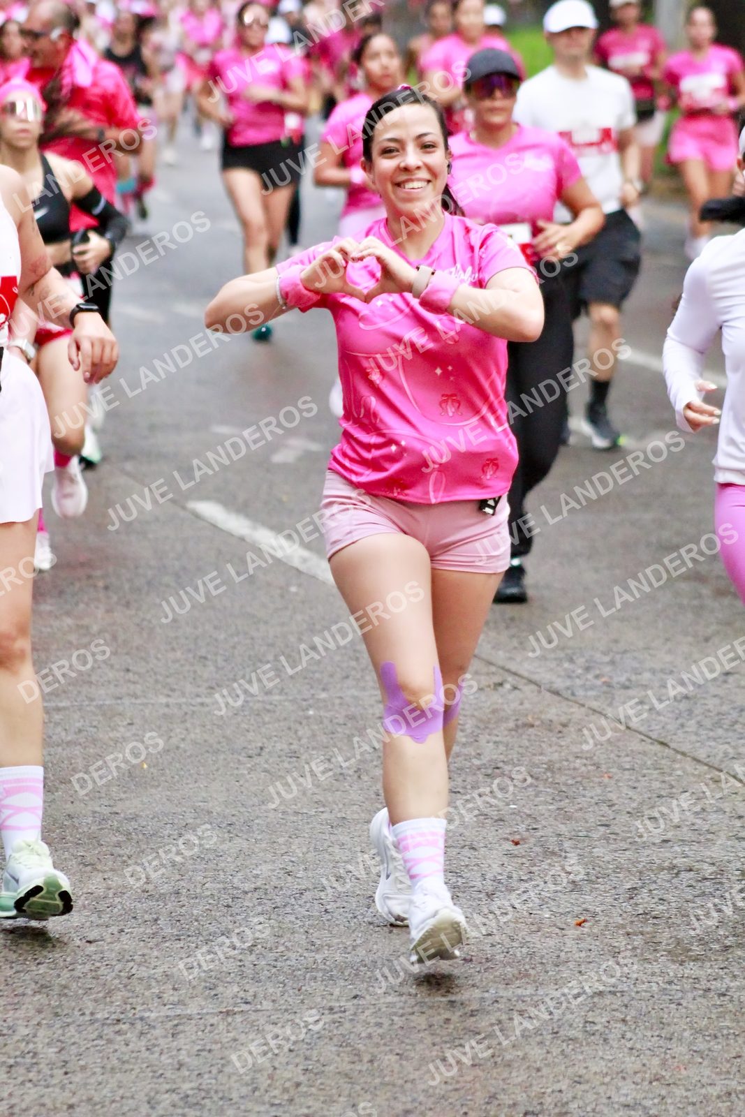Foto del BARBIE RUN GUADALAJARA en Paseo Andares, Blvd. Puerta de Hierro 4965, Zapopan a las 07:06 · Ruta