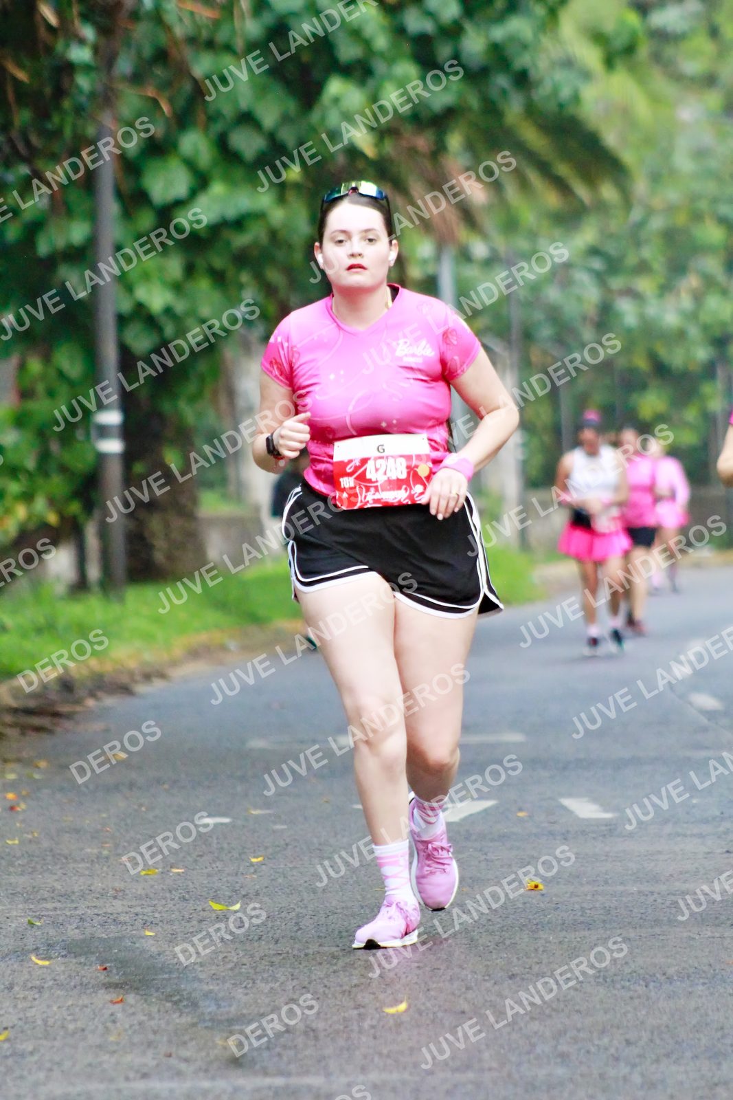 Foto del BARBIE RUN GUADALAJARA en Paseo Andares, Blvd. Puerta de Hierro 4965, Zapopan a las 07:14 · Ruta