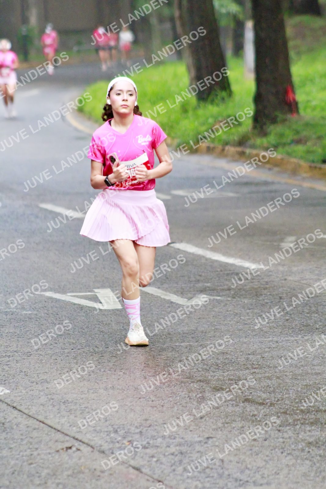 Foto del BARBIE RUN GUADALAJARA en Paseo Andares, Blvd. Puerta de Hierro 4965, Zapopan a las 07:10 · Ruta