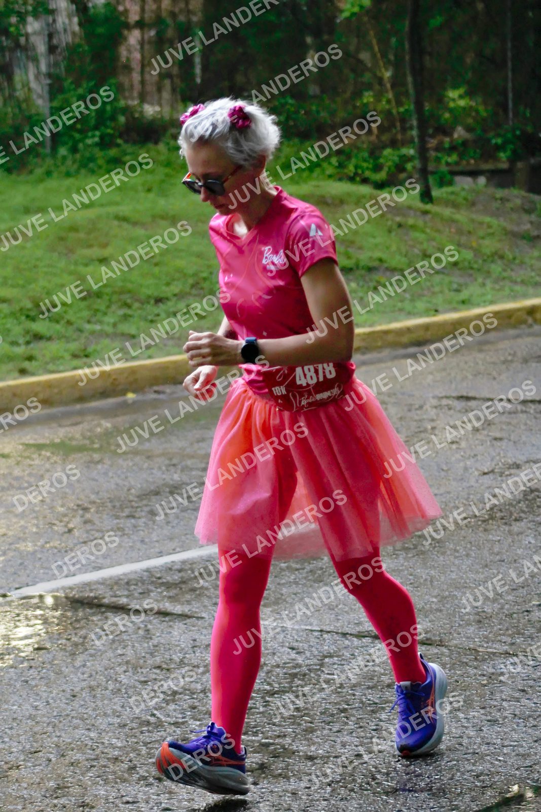 Foto del BARBIE RUN GUADALAJARA en Paseo Andares, Blvd. Puerta de Hierro 4965, Zapopan a las 07:38 · Ruta · dorsal 4878