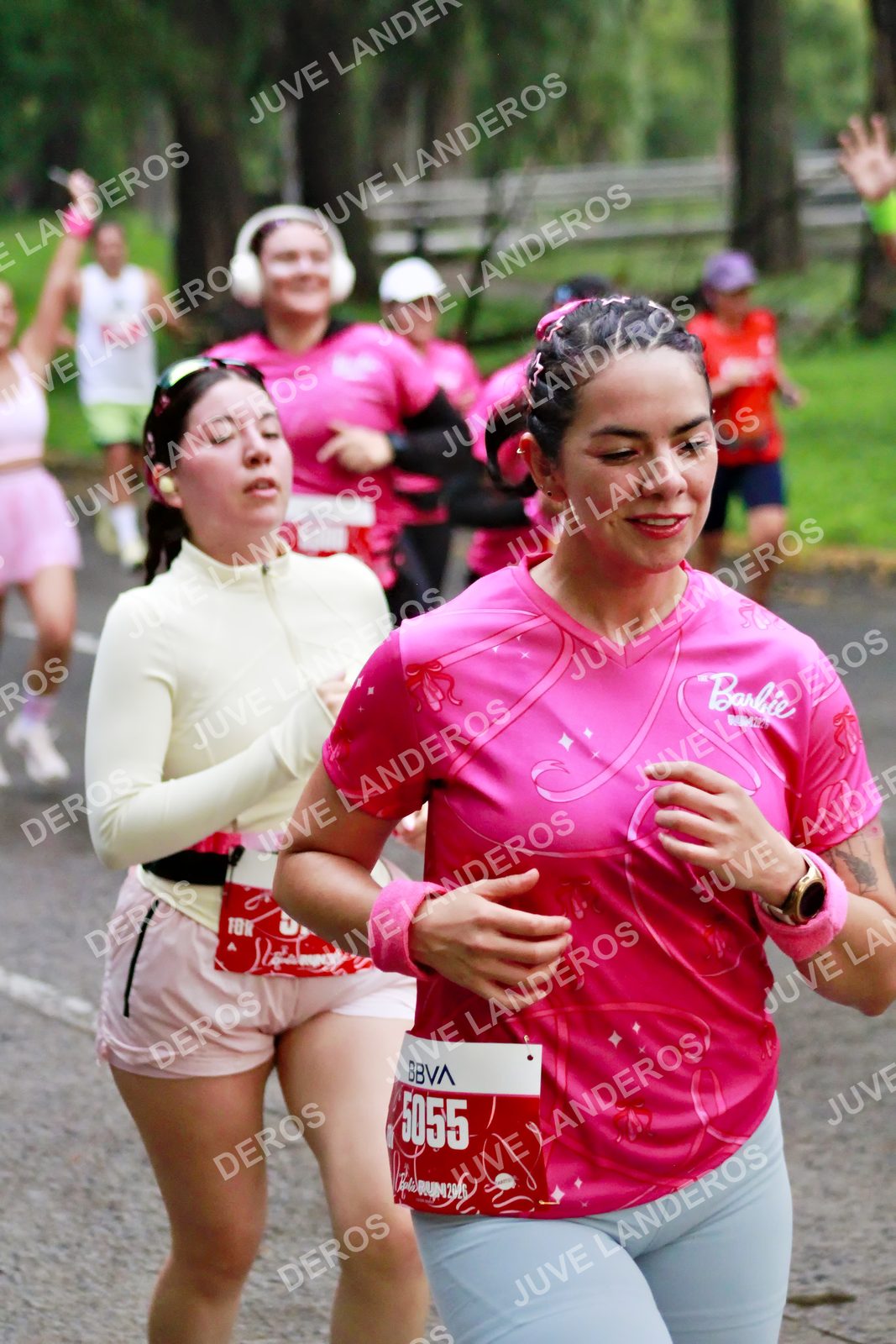 Foto del BARBIE RUN GUADALAJARA en Paseo Andares, Blvd. Puerta de Hierro 4965, Zapopan a las 07:05 · Ruta