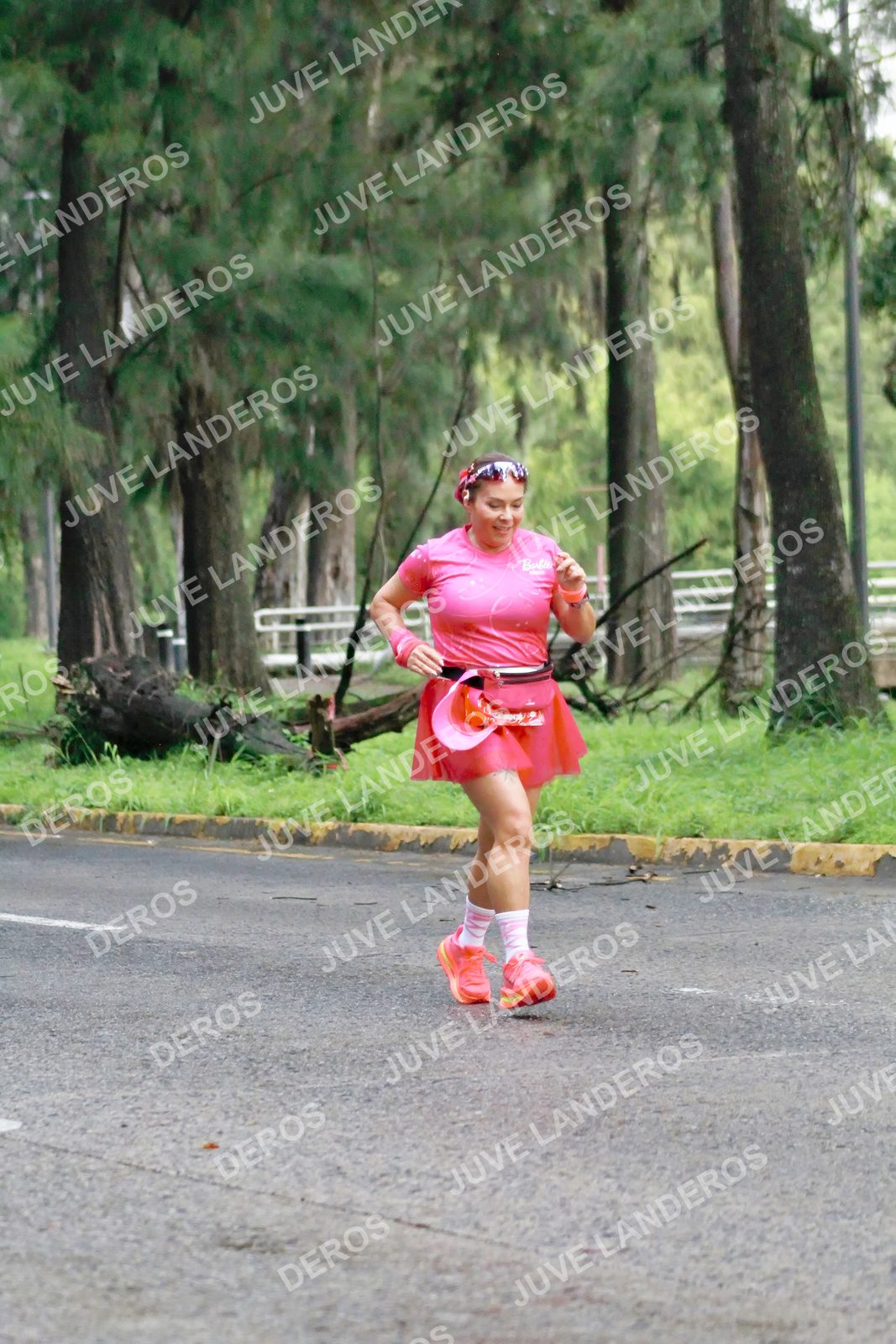 Foto del BARBIE RUN GUADALAJARA en Paseo Andares, Blvd. Puerta de Hierro 4965, Zapopan a las 07:22 · Ruta