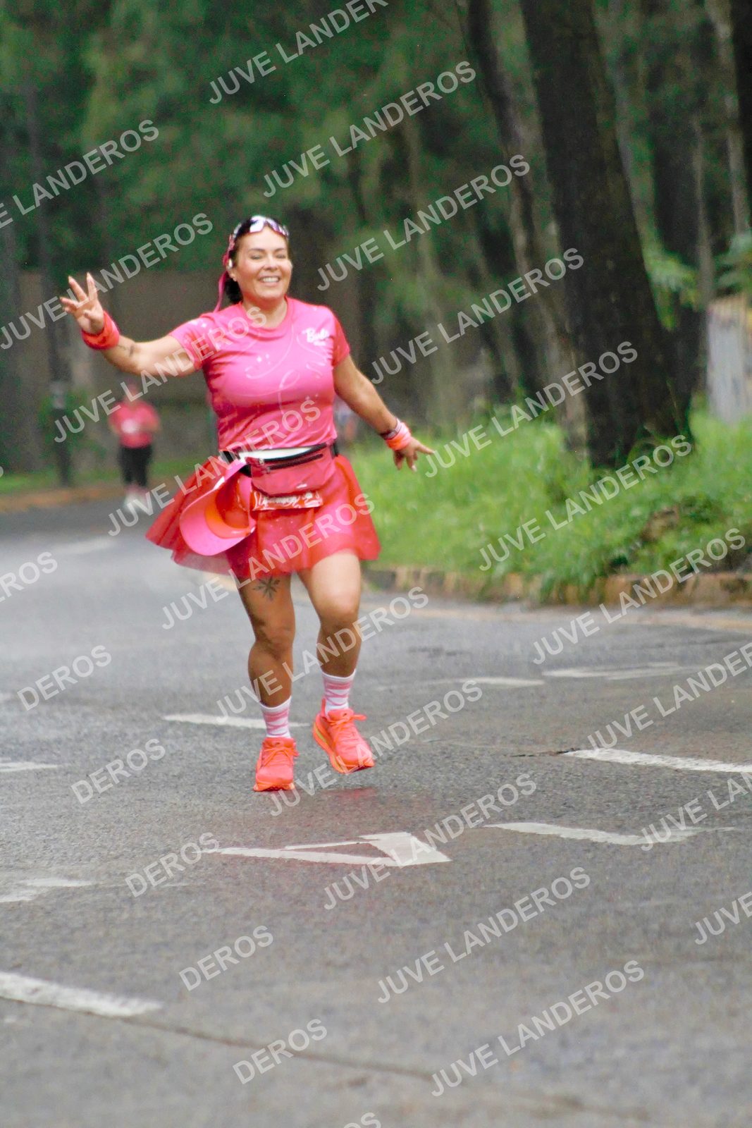 Foto del BARBIE RUN GUADALAJARA en Paseo Andares, Blvd. Puerta de Hierro 4965, Zapopan a las 07:22 · Ruta