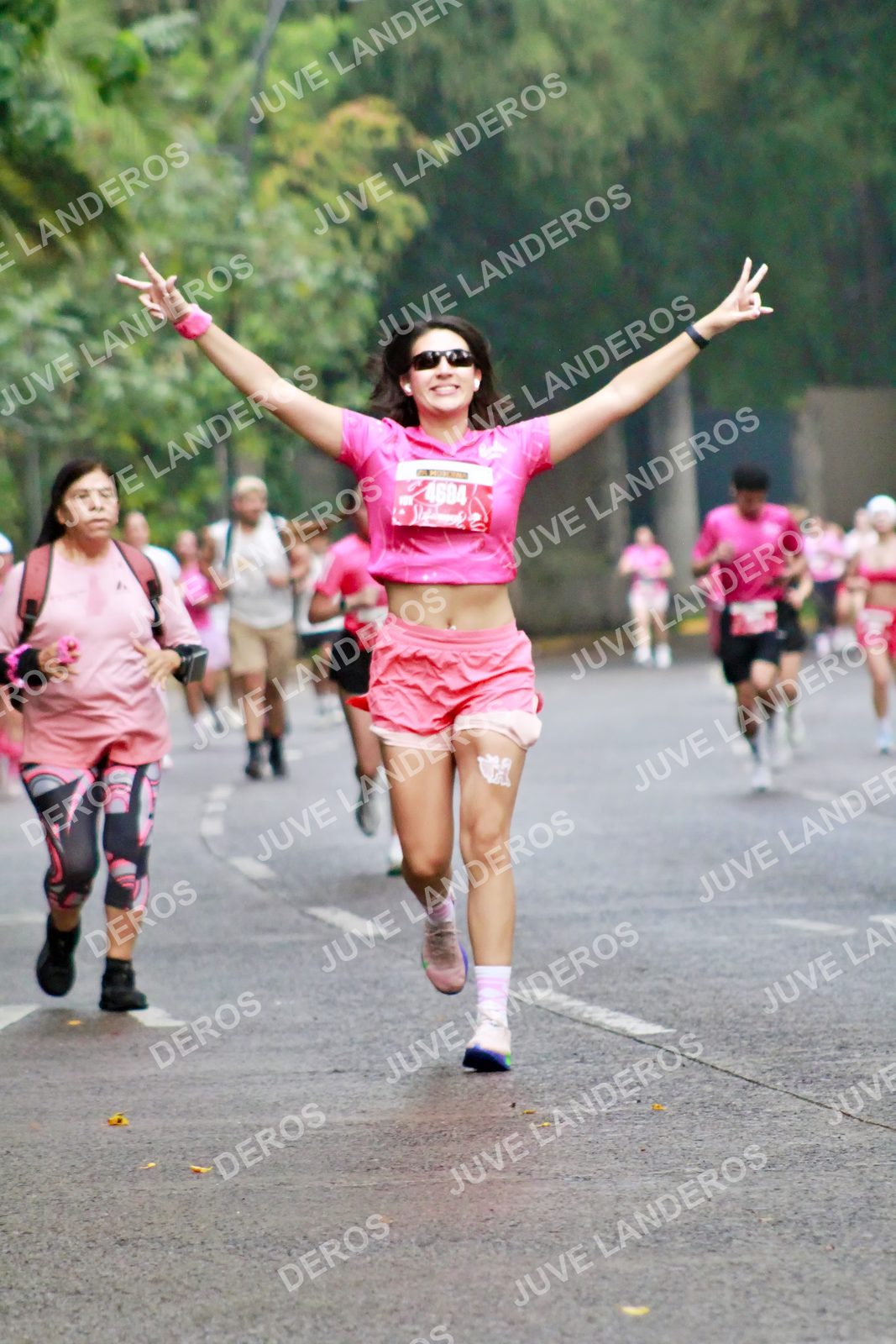 Foto del BARBIE RUN GUADALAJARA en Paseo Andares, Blvd. Puerta de Hierro 4965, Zapopan a las 07:08 · Ruta