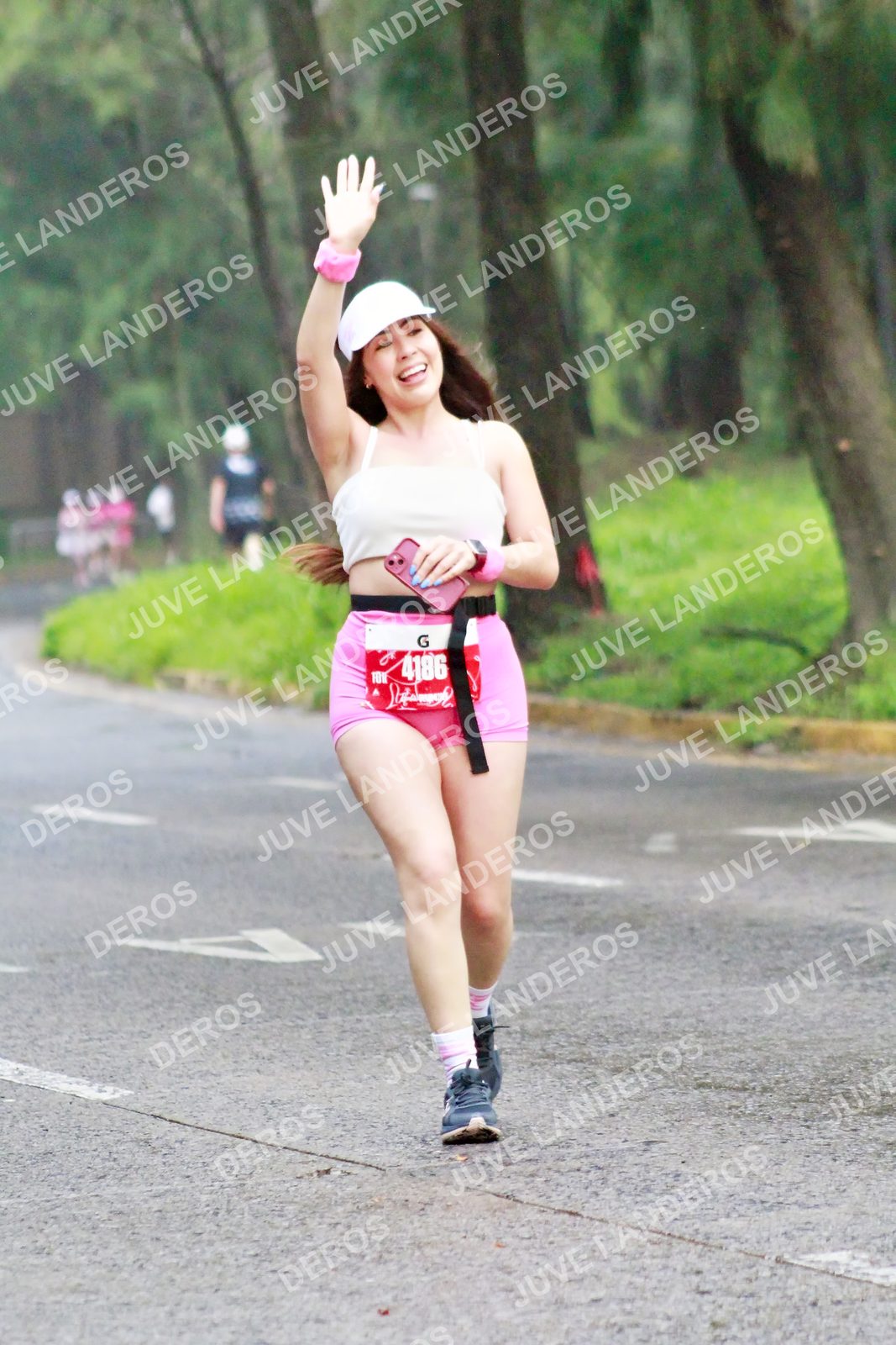 Foto del BARBIE RUN GUADALAJARA en Paseo Andares, Blvd. Puerta de Hierro 4965, Zapopan a las 07:09 · Ruta