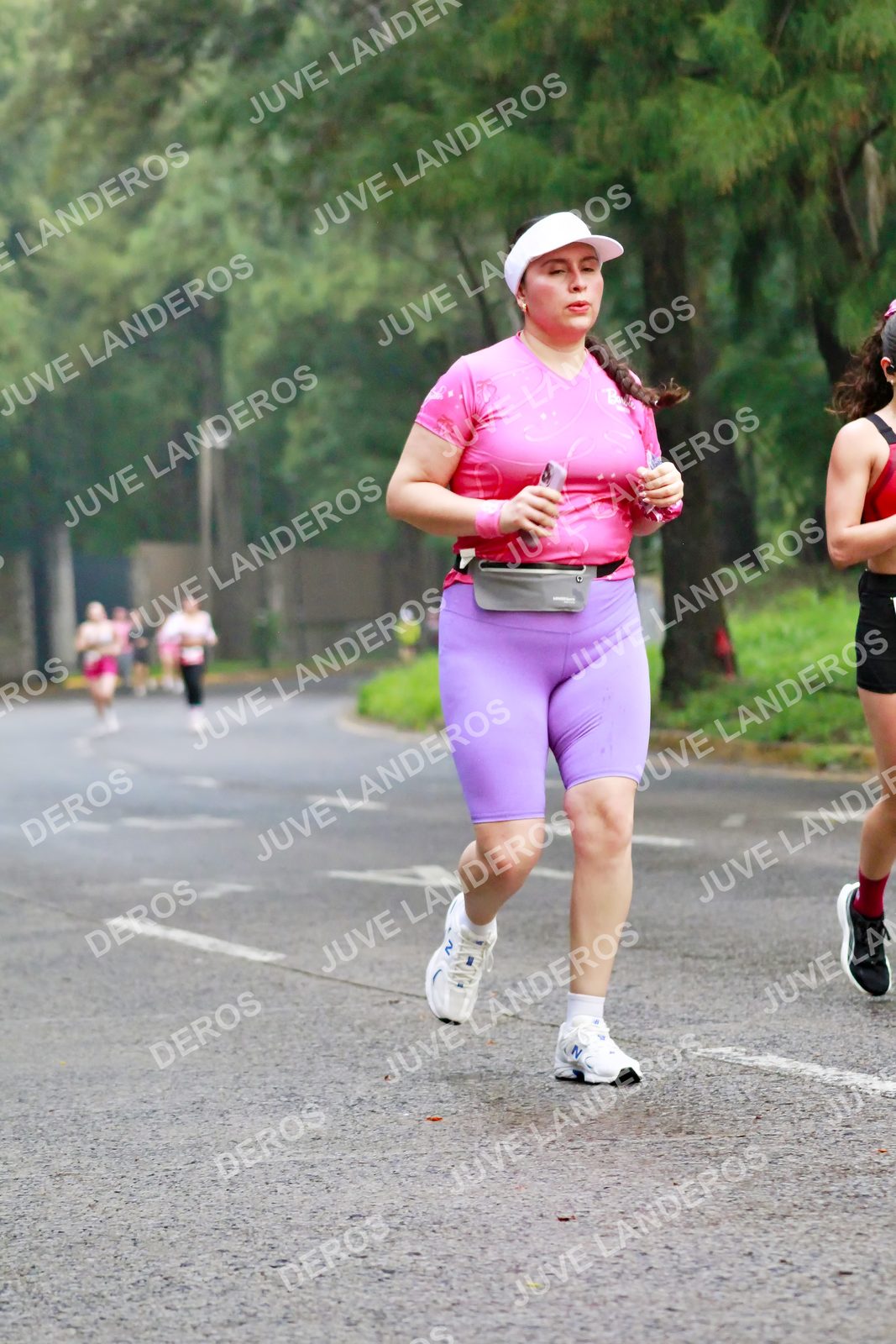 Foto del BARBIE RUN GUADALAJARA en Paseo Andares, Blvd. Puerta de Hierro 4965, Zapopan a las 07:12 · Ruta