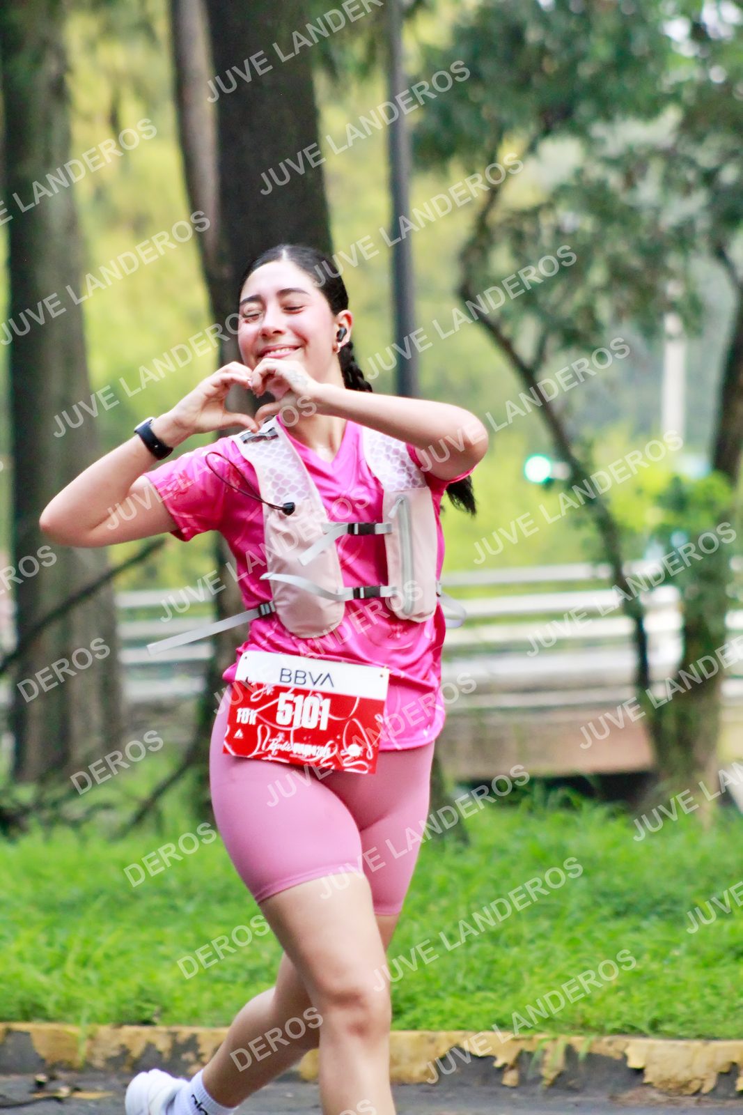 Foto del BARBIE RUN GUADALAJARA en Paseo Andares, Blvd. Puerta de Hierro 4965, Zapopan a las 07:14 · Ruta