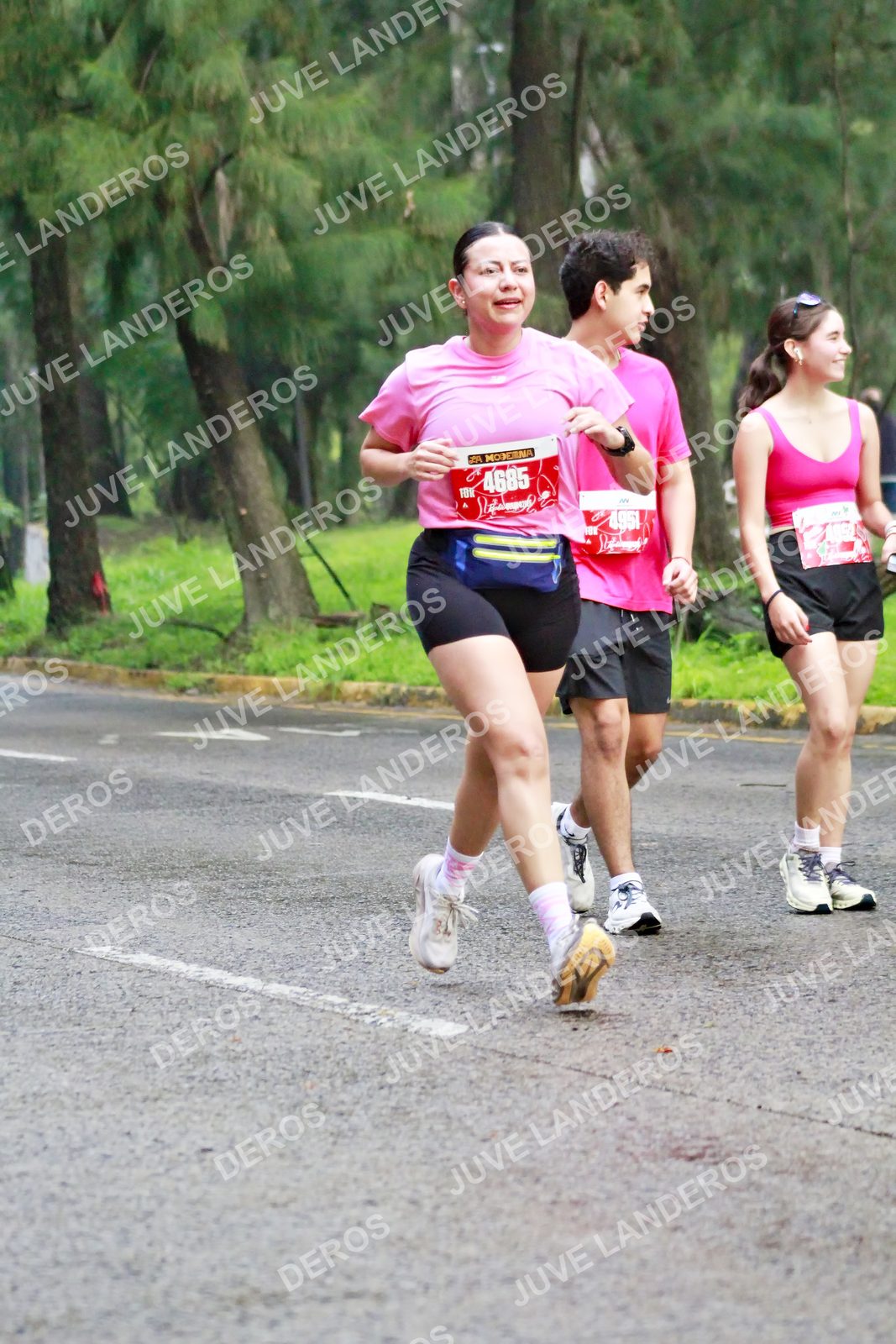 Foto del BARBIE RUN GUADALAJARA en Paseo Andares, Blvd. Puerta de Hierro 4965, Zapopan a las 07:11 · Ruta