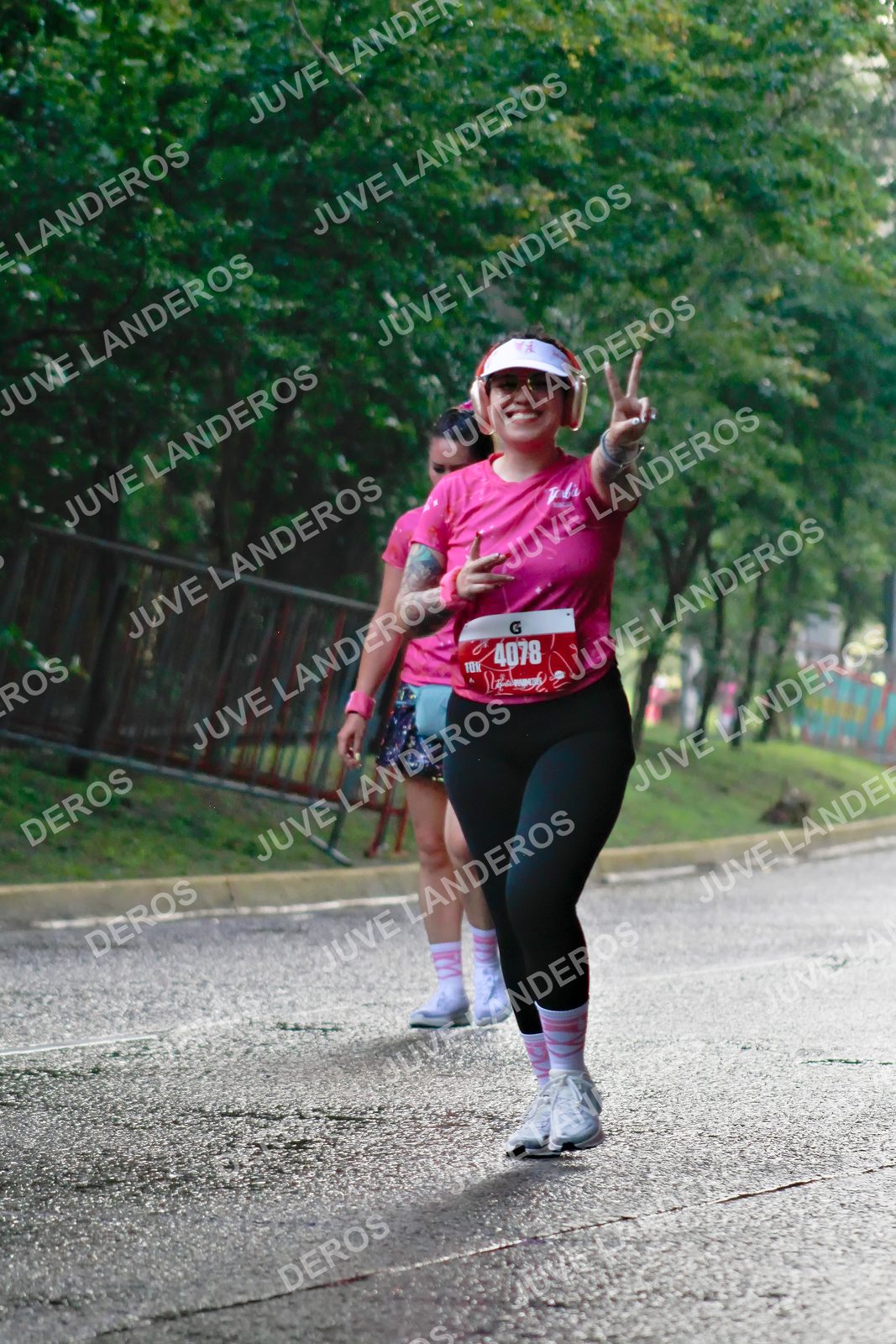 Foto del BARBIE RUN GUADALAJARA en Paseo Andares, Blvd. Puerta de Hierro 4965, Zapopan a las 07:41 · Ruta · dorsal 4078