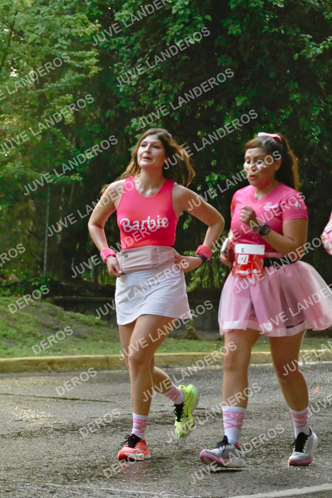 Foto del BARBIE RUN GUADALAJARA en Paseo Andares, Blvd. Puerta de Hierro 4965, Zapopan a las 07:41 · Ruta