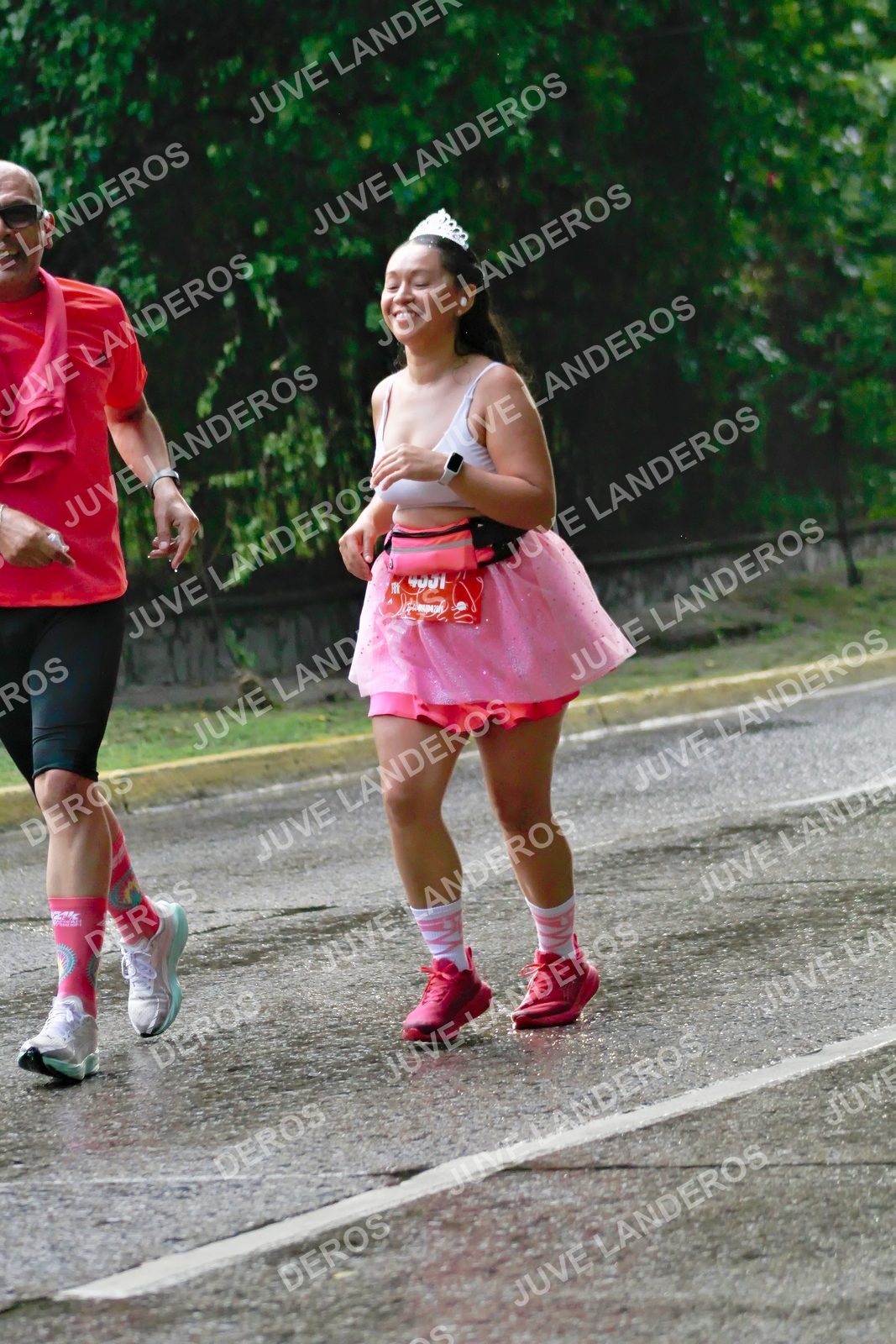 Foto del BARBIE RUN GUADALAJARA en Paseo Andares, Blvd. Puerta de Hierro 4965, Zapopan a las 07:43 · Ruta