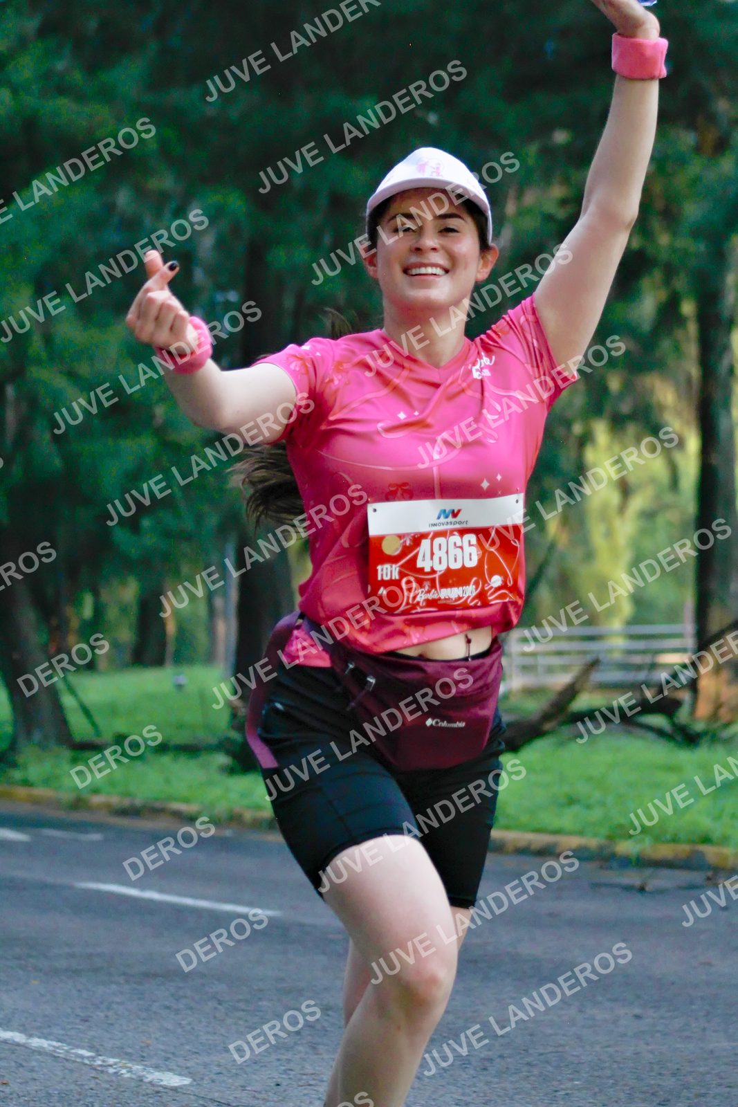 Foto del BARBIE RUN GUADALAJARA en Paseo Andares, Blvd. Puerta de Hierro 4965, Zapopan a las 07:19 · Ruta
