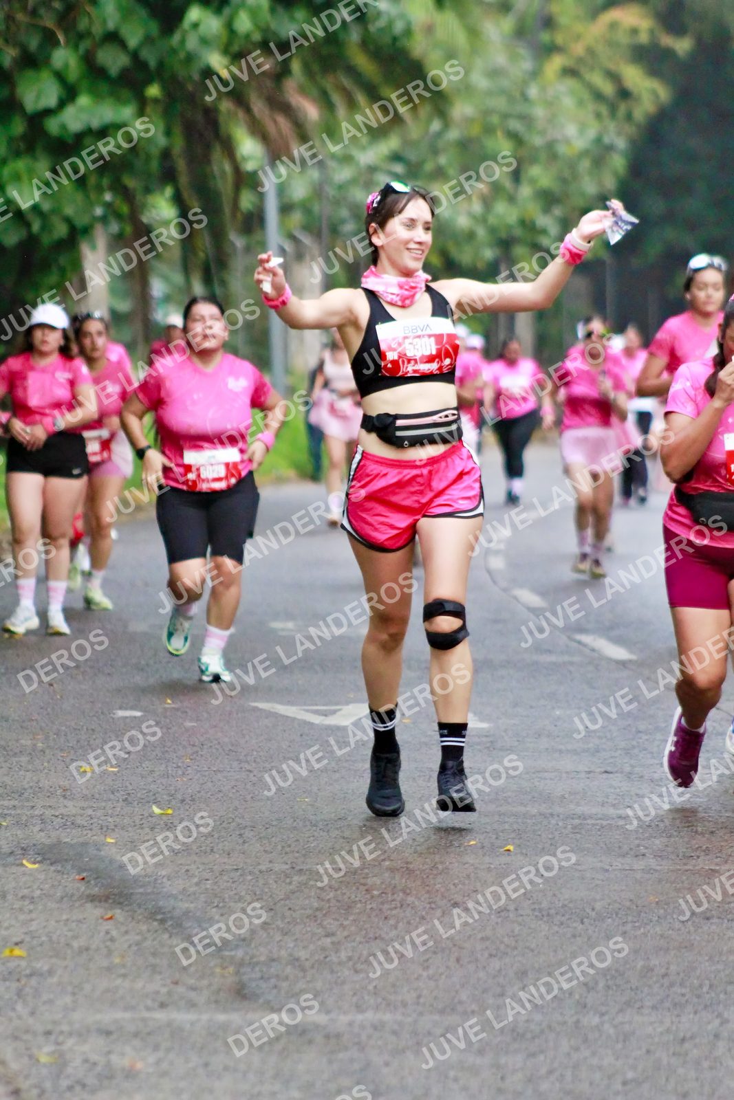 Foto del BARBIE RUN GUADALAJARA en Paseo Andares, Blvd. Puerta de Hierro 4965, Zapopan a las 07:07 · Ruta