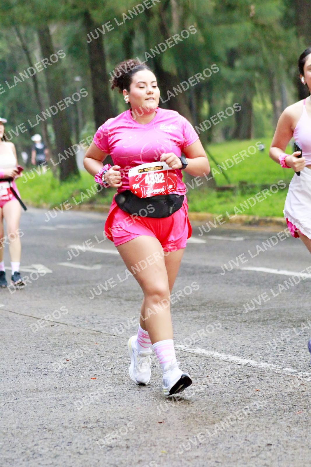Foto del BARBIE RUN GUADALAJARA en Paseo Andares, Blvd. Puerta de Hierro 4965, Zapopan a las 07:09 · Ruta
