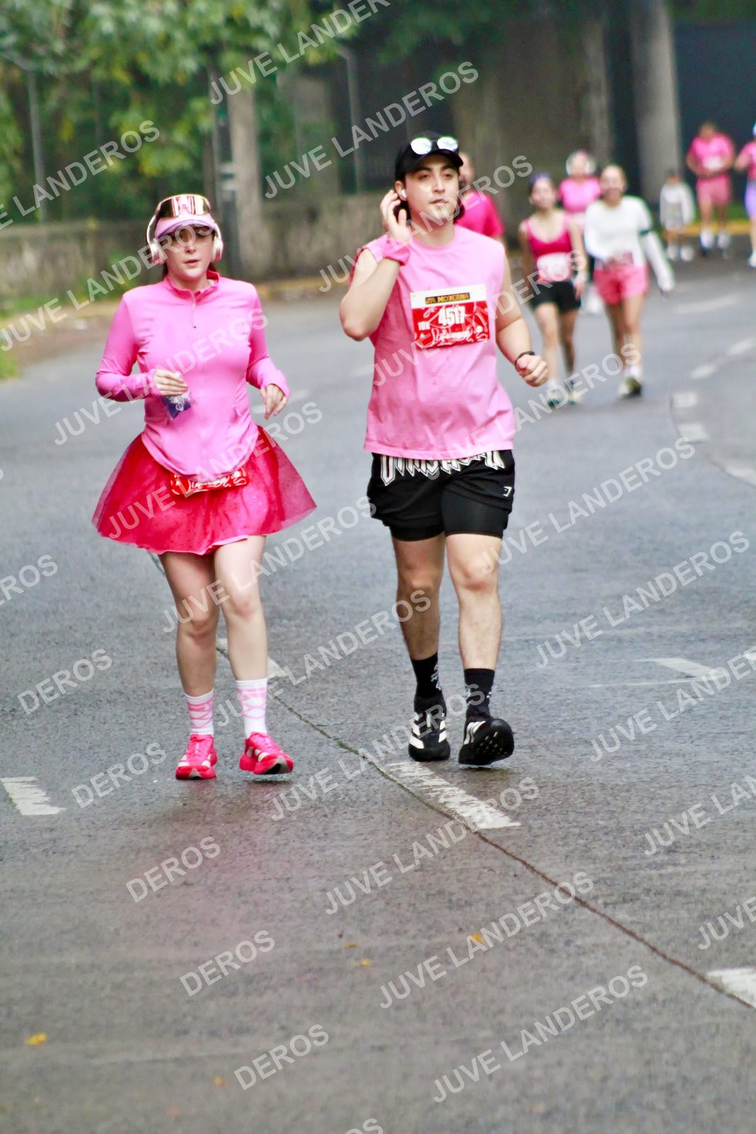 Foto del BARBIE RUN GUADALAJARA en Paseo Andares, Blvd. Puerta de Hierro 4965, Zapopan a las 07:11 · Ruta