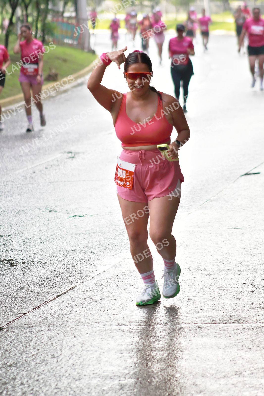 Foto del BARBIE RUN GUADALAJARA en Paseo Andares, Blvd. Puerta de Hierro 4965, Zapopan a las 07:45 · Ruta