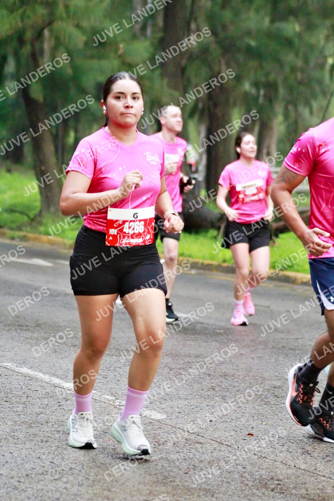 Foto del BARBIE RUN GUADALAJARA en Paseo Andares, Blvd. Puerta de Hierro 4965, Zapopan a las 07:06 · Ruta