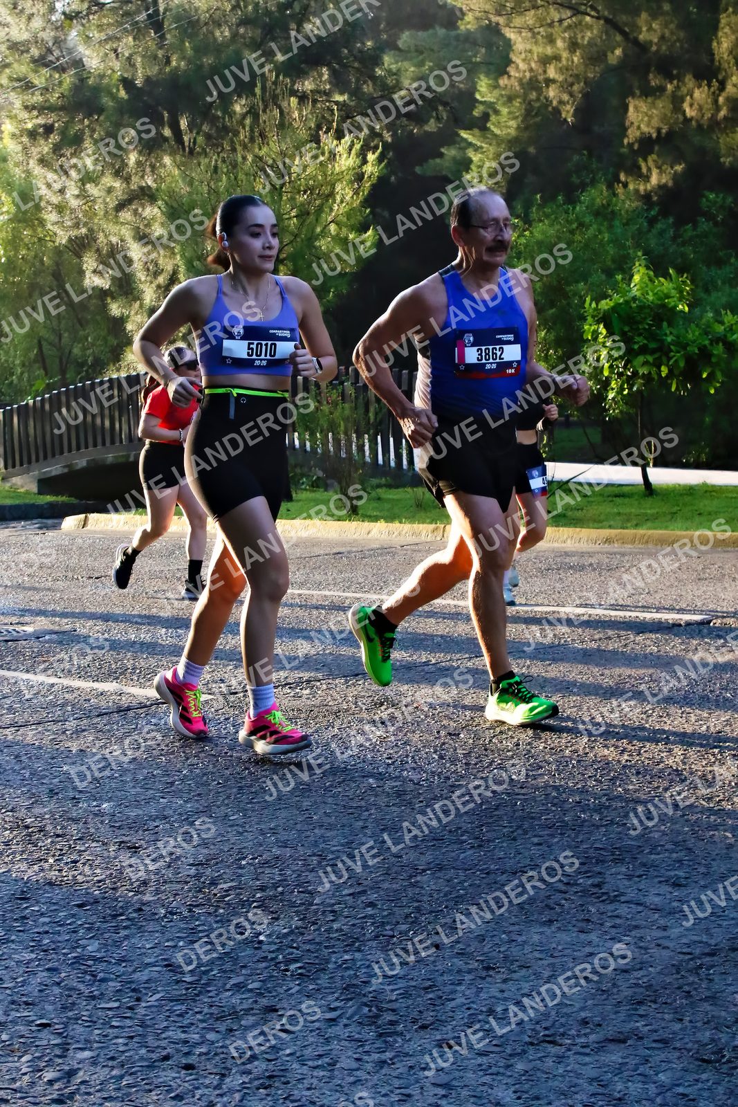 Foto de la CARRERA BIMBO GLOBAL RACE GUADALAJARA en Centro Comercial Andares, Blvd. Puerta de Hierro 4965, Zapopan a las 07:24 · dorsal 3862, 5010