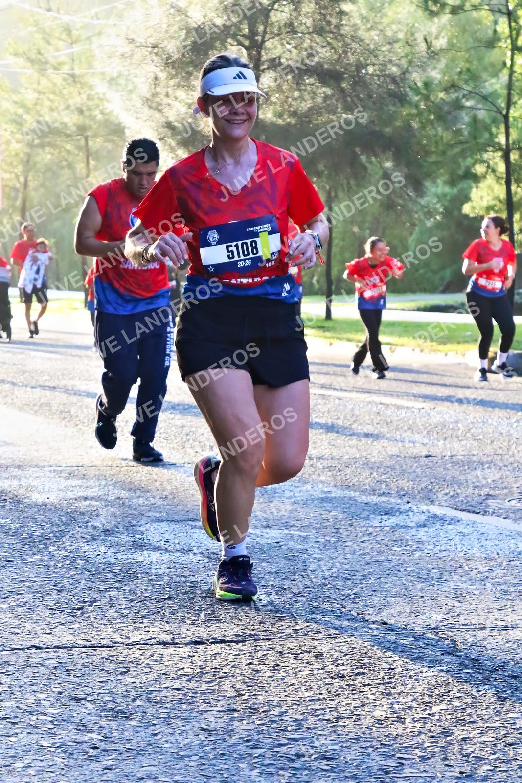 Foto de la CARRERA BIMBO GLOBAL RACE GUADALAJARA en Centro Comercial Andares, Blvd. Puerta de Hierro 4965, Zapopan a las 07:25 · dorsal 5108