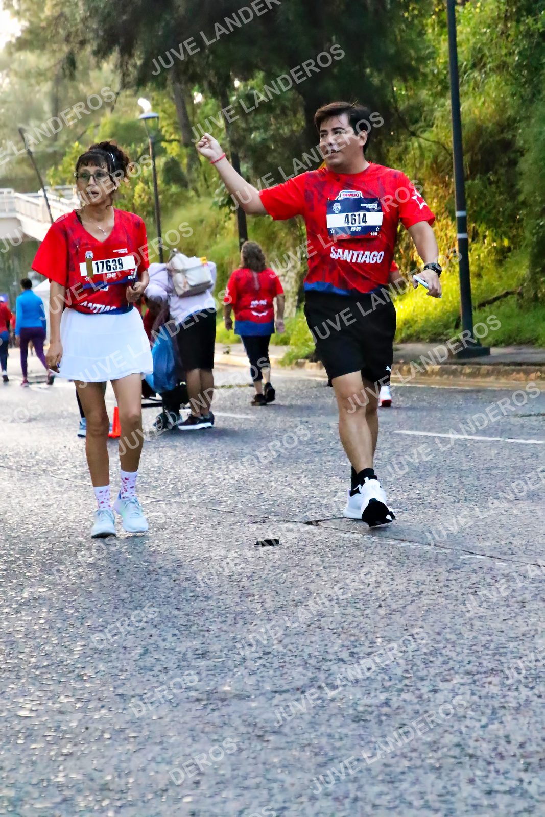 Foto de la CARRERA BIMBO GLOBAL RACE GUADALAJARA en Centro Comercial Andares, Blvd. Puerta de Hierro 4965, Zapopan a las 07:10 · dorsal 4614, 17639