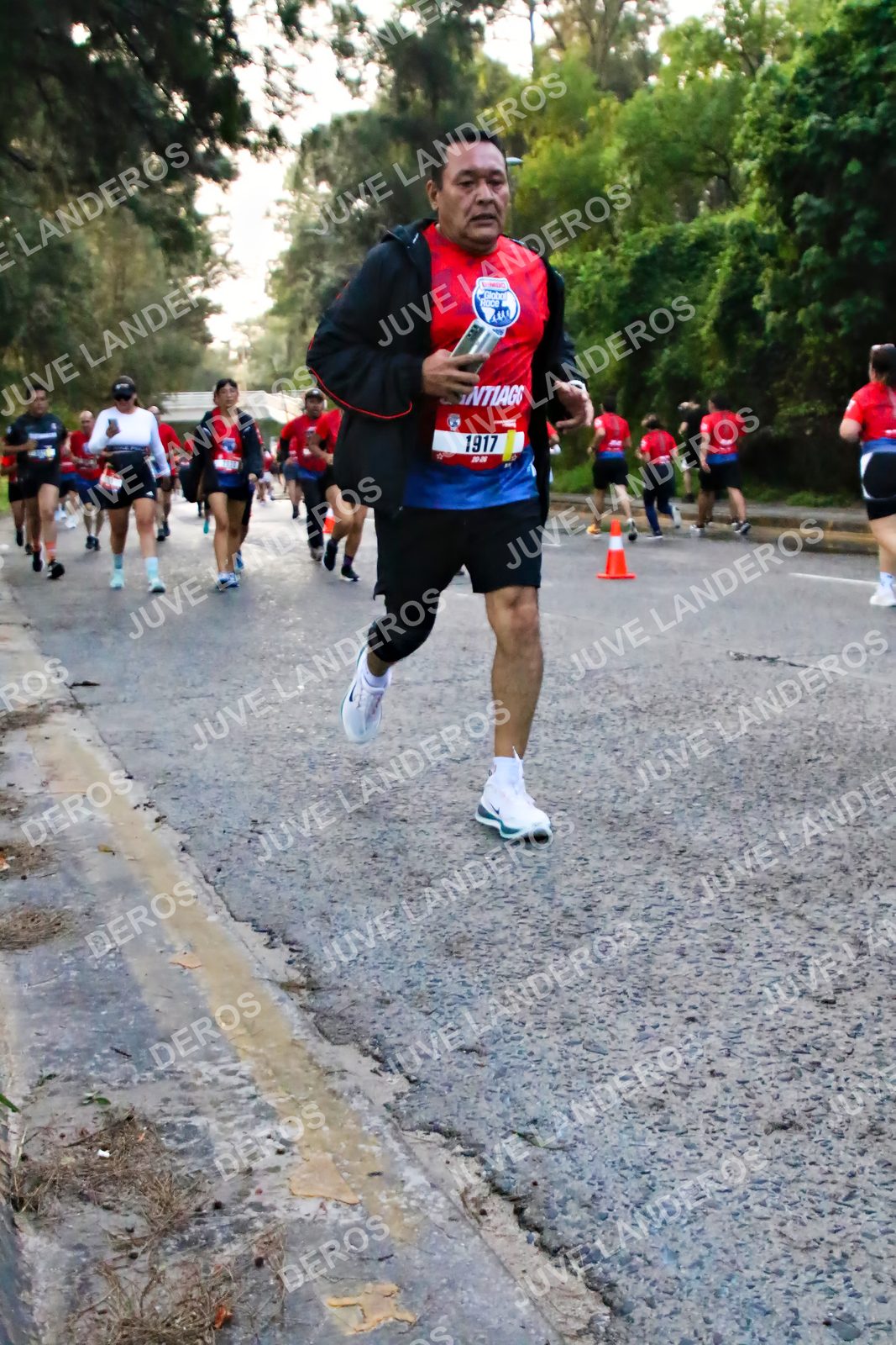 Foto de la CARRERA BIMBO GLOBAL RACE GUADALAJARA en Centro Comercial Andares, Blvd. Puerta de Hierro 4965, Zapopan a las 06:55 · dorsal 1917