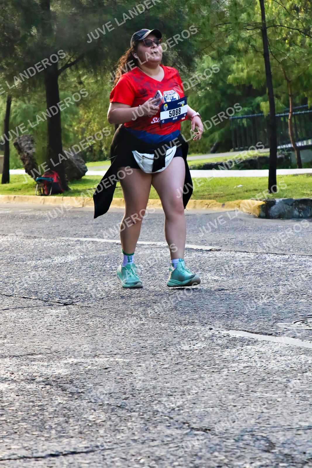 Foto de la CARRERA BIMBO GLOBAL RACE GUADALAJARA en Centro Comercial Andares, Blvd. Puerta de Hierro 4965, Zapopan a las 07:39 · dorsal 5088