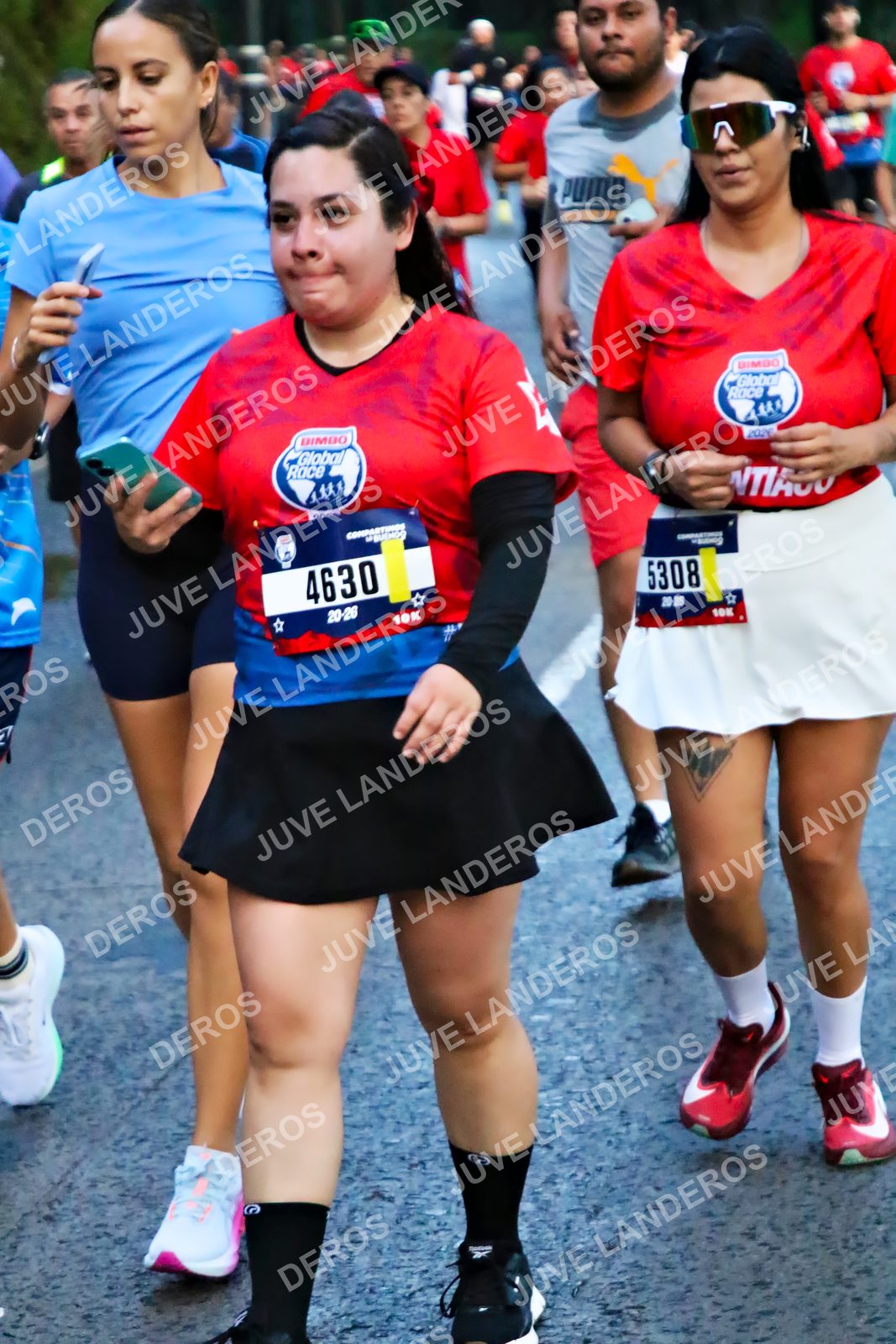 Foto de la CARRERA BIMBO GLOBAL RACE GUADALAJARA en Centro Comercial Andares, Blvd. Puerta de Hierro 4965, Zapopan a las 04:52 · dorsal 4630, 5308