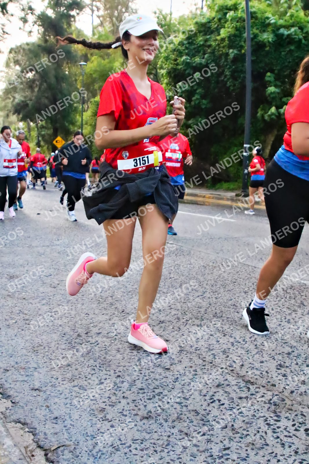 Foto de la CARRERA BIMBO GLOBAL RACE GUADALAJARA en Centro Comercial Andares, Blvd. Puerta de Hierro 4965, Zapopan a las 07:01 · dorsal 3151