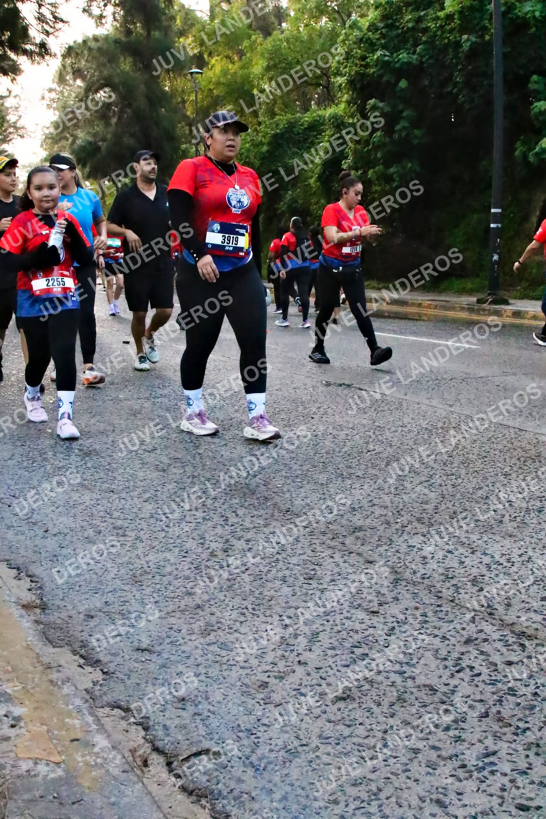 Foto de la CARRERA BIMBO GLOBAL RACE GUADALAJARA en Centro Comercial Andares, Blvd. Puerta de Hierro 4965, Zapopan a las 07:06 · dorsal 3919, 2255