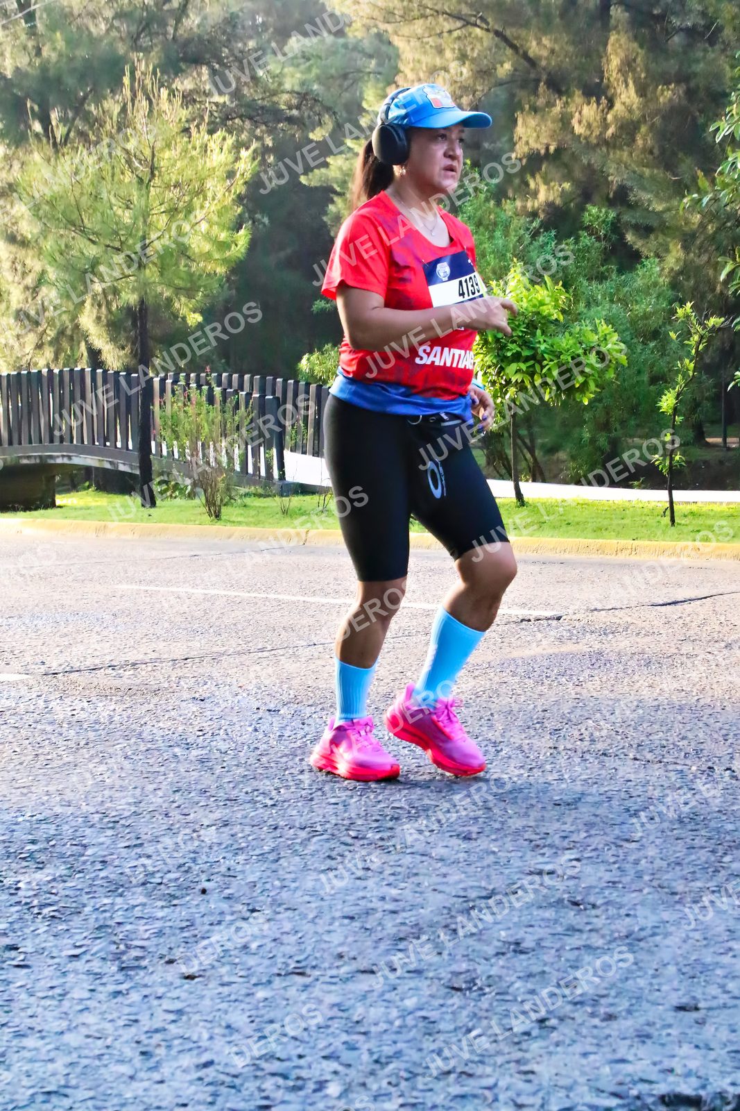 Foto de la CARRERA BIMBO GLOBAL RACE GUADALAJARA en Centro Comercial Andares, Blvd. Puerta de Hierro 4965, Zapopan a las 07:33 · dorsal 4139