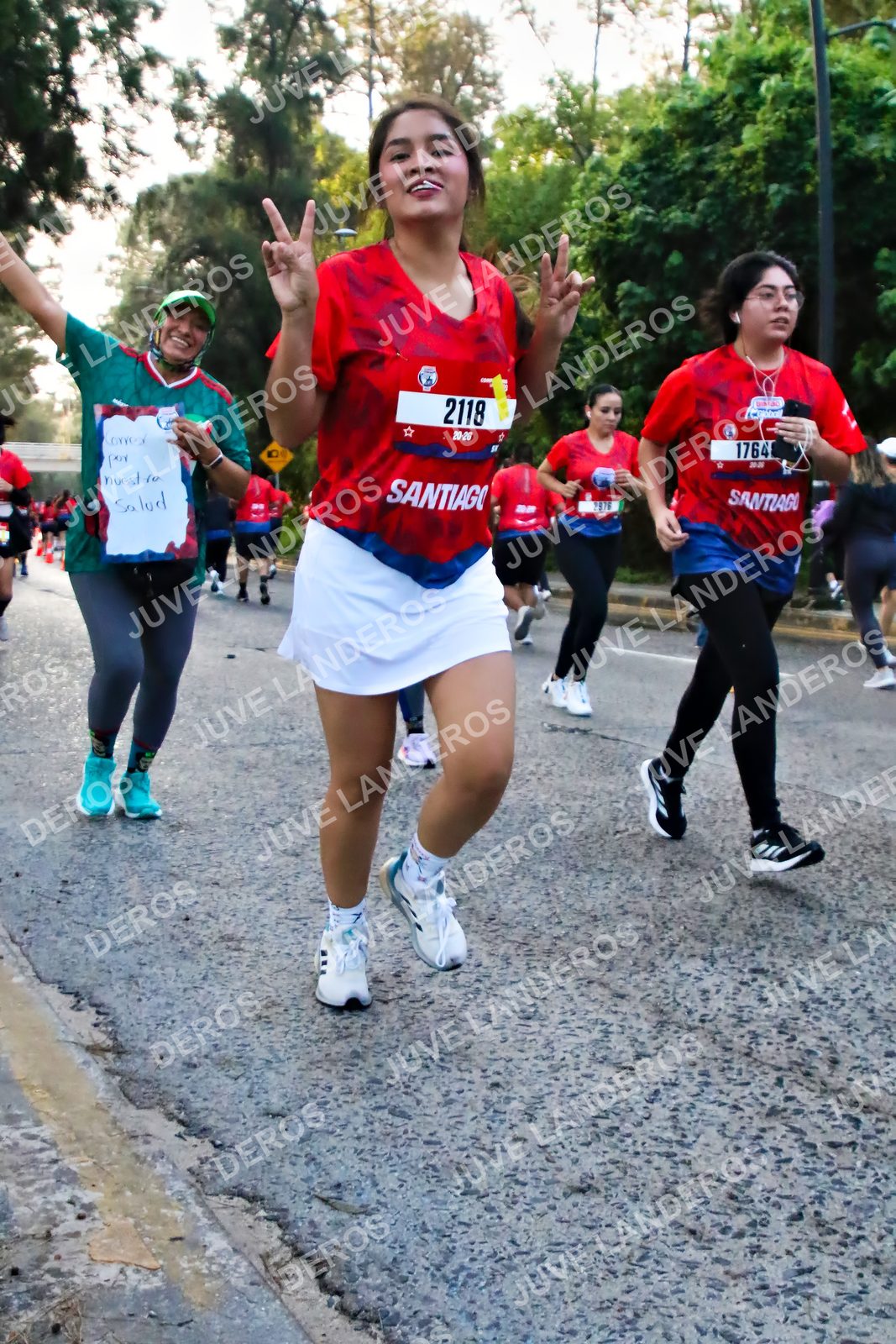 Foto de la CARRERA BIMBO GLOBAL RACE GUADALAJARA en Centro Comercial Andares, Blvd. Puerta de Hierro 4965, Zapopan a las 06:59 · dorsal 2118, 1764